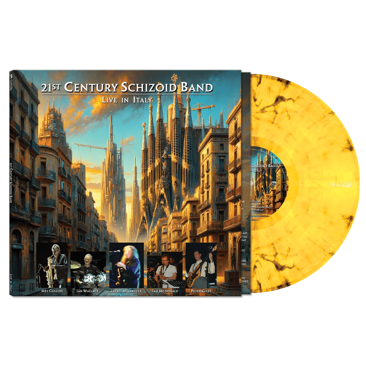 21st Century Schizoid Band - Live In Italy (Yellow Marble Vinyl)