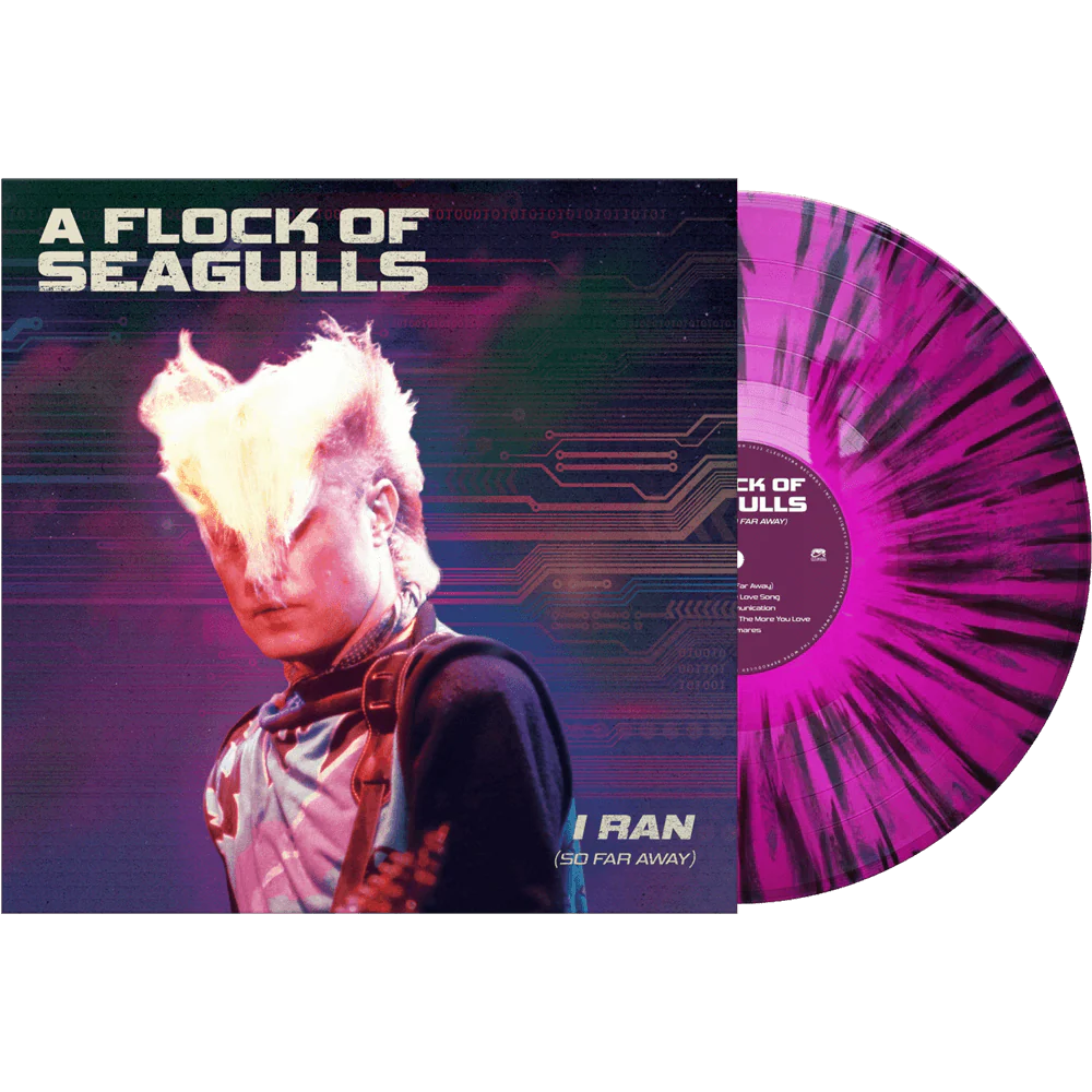A Flock of Seagulls - I Ran (So Far Away) (Limited Edition Purple-Black Splatter Vinyl)