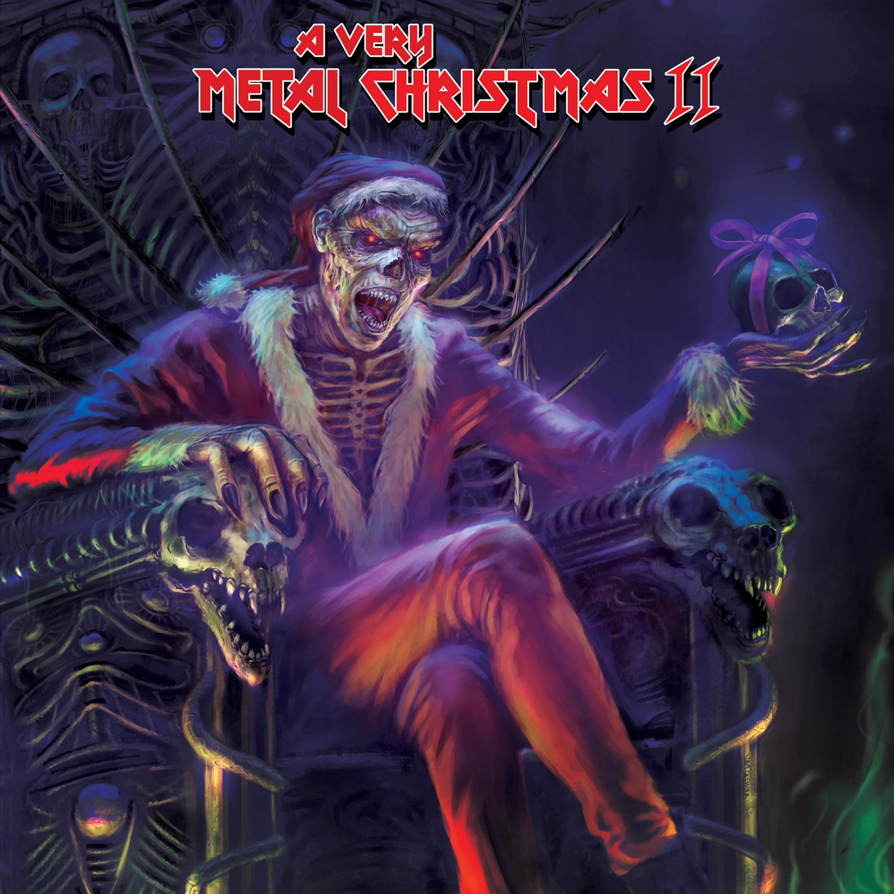 A Very Metal Christmas II (Green Vinyl) - Image 7