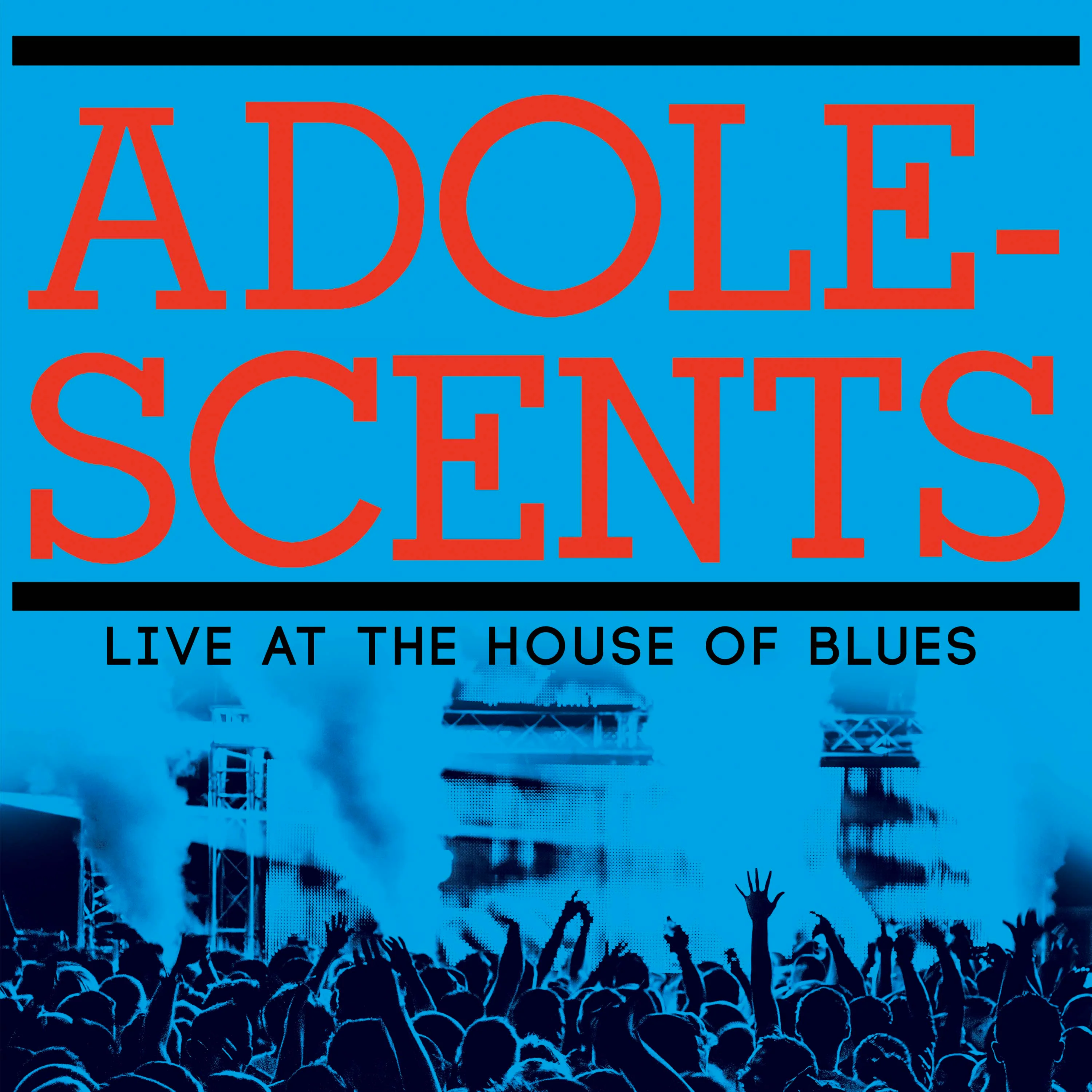Adolescents - Live at the House of Blues (Blue Splatter Vinyl + Poster) - Image 4