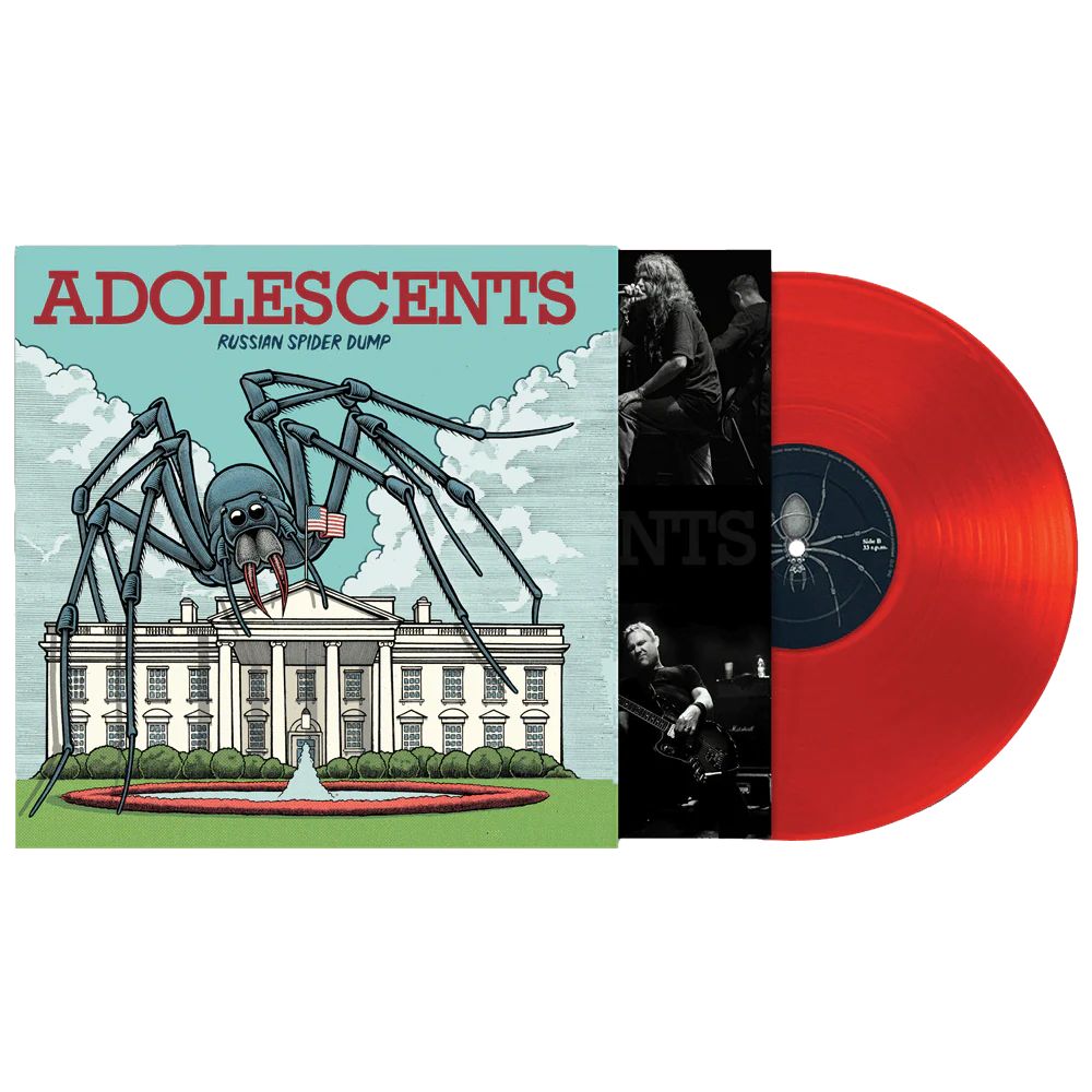 Adolescents - Russian Spider Dump (Limited Edition Red Vinyl)