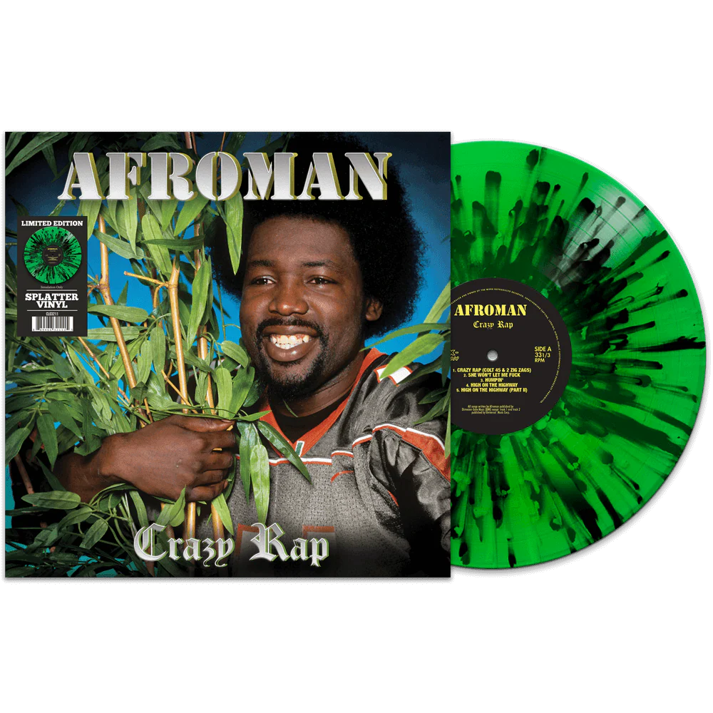 Afroman - Crazy Rap (Black & Green Splatter Vinyl)