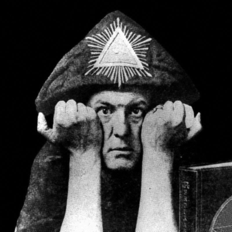 Aleister Crowley - The Evil Beast (Limited Edition Silk Screened Cover & Colored LP)