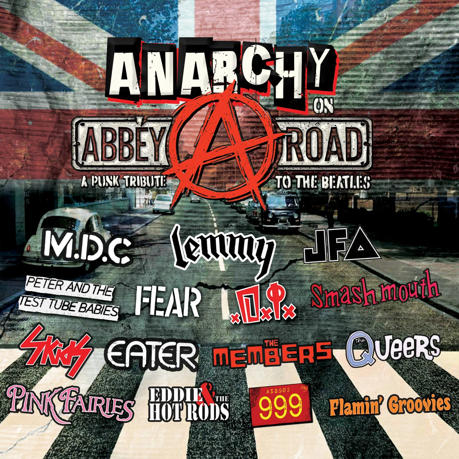 Anarchy On Abbey Road - A Punk Tribute to The Beatles (CD) - Image 3