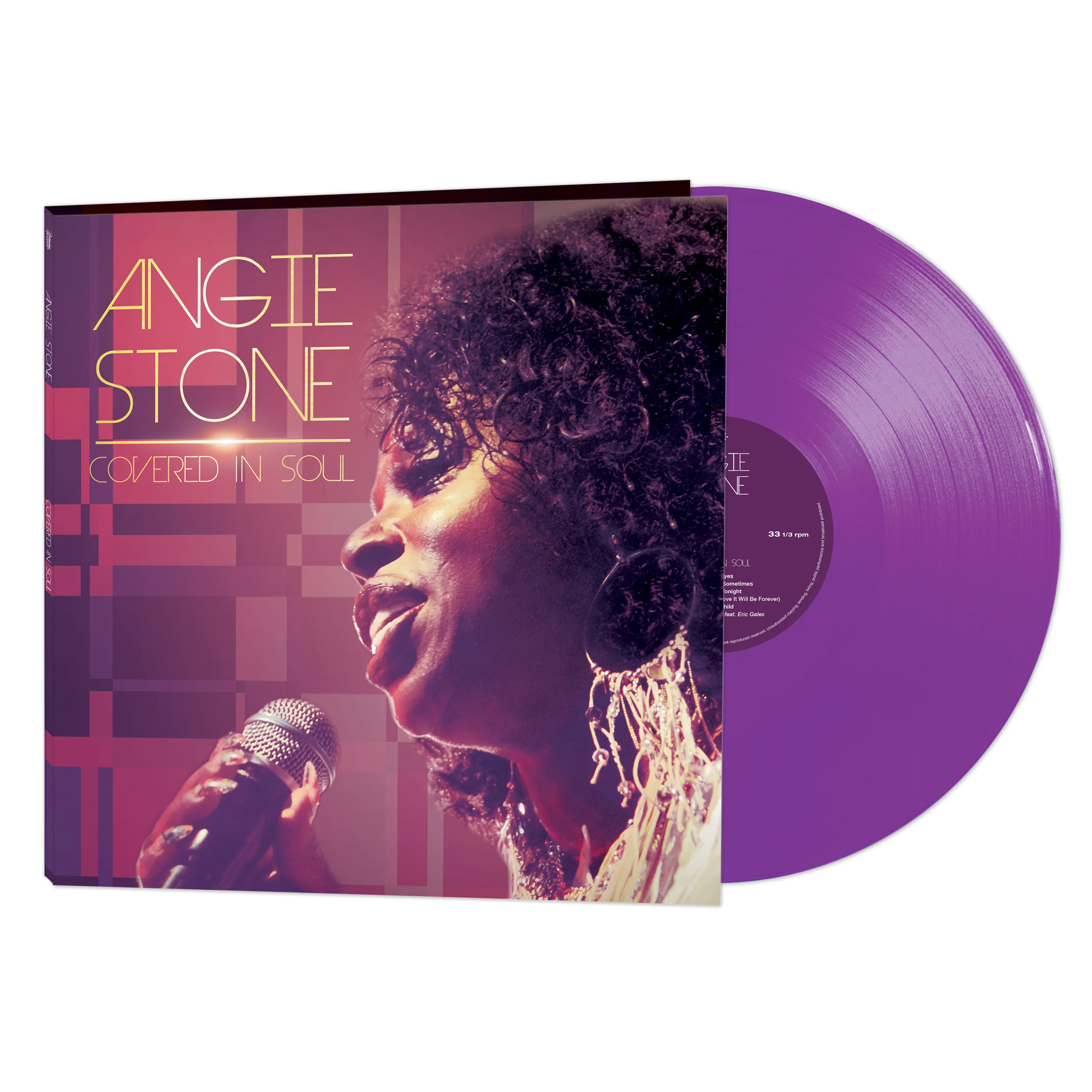 Angie Stone - Covered in Soul (Purple Vinyl)