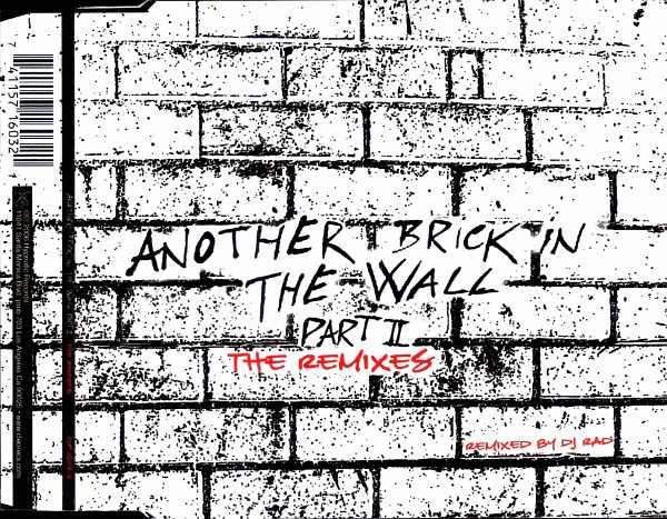 Another Brick In The Wall Part 2 - The Remixes (CD Maxi-Single)