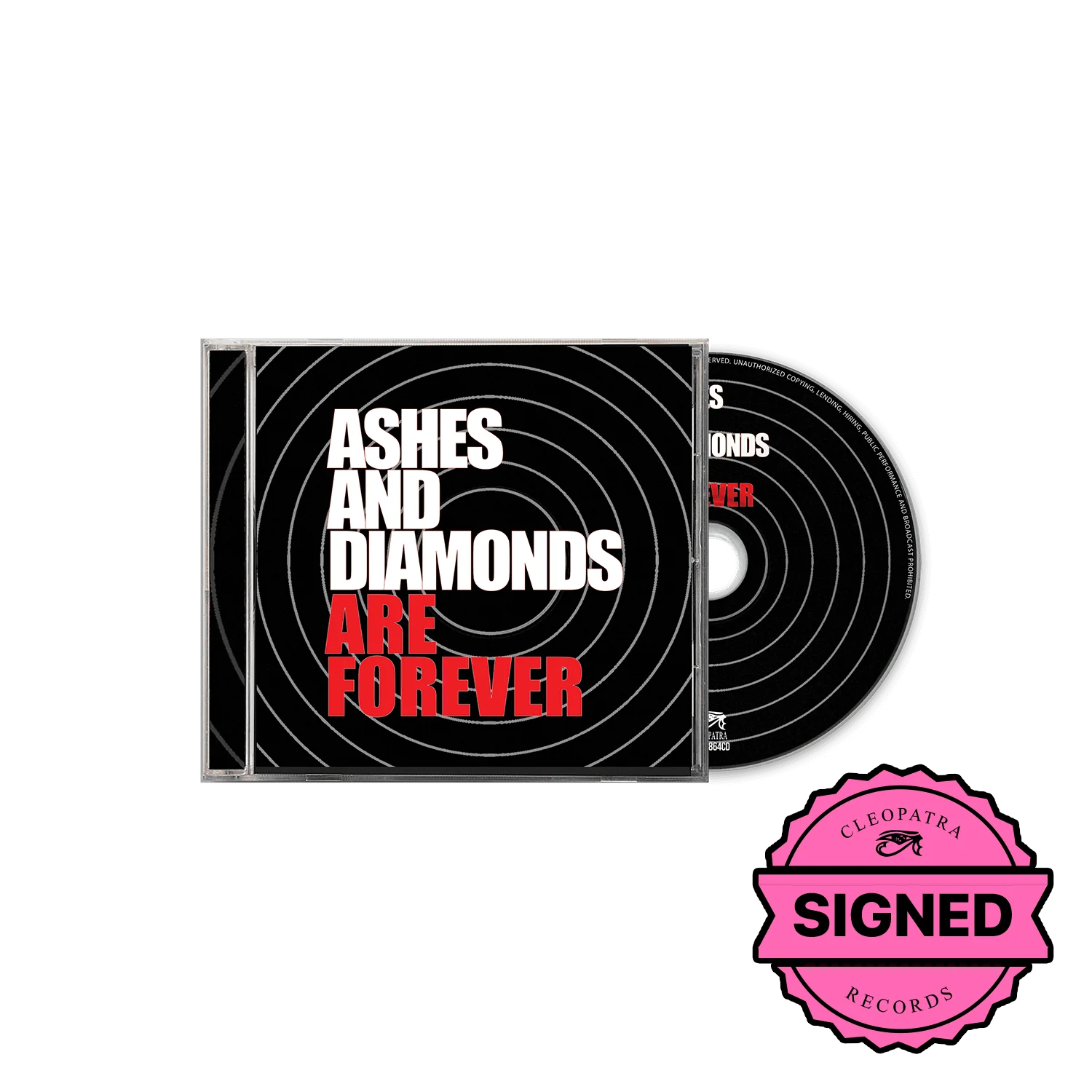 Ashes and Diamonds  -  Are Forever (CD - Signed by Daniel Ash)