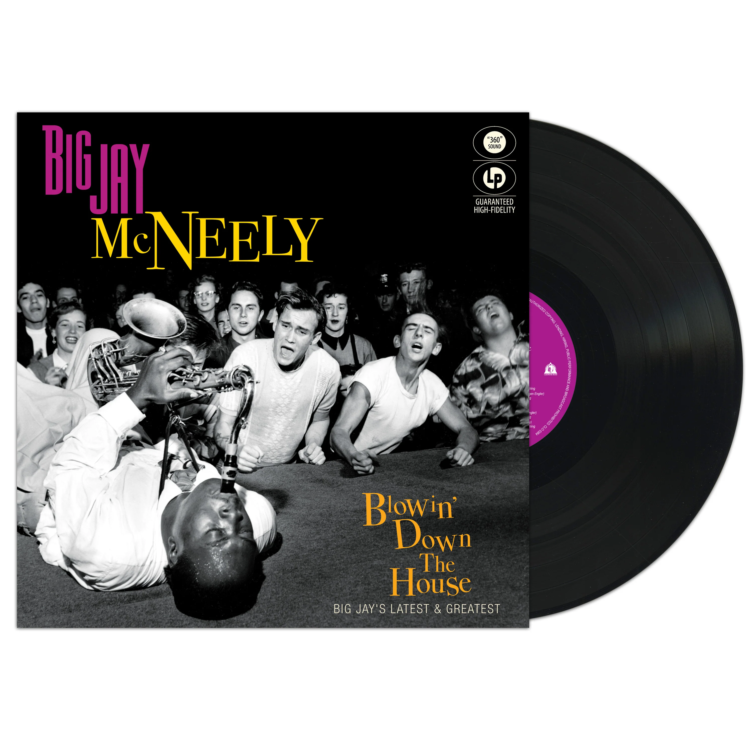 Big Jay McNeely - Blowin' Down The House - Big Jay's Latest & Greatest (LP)