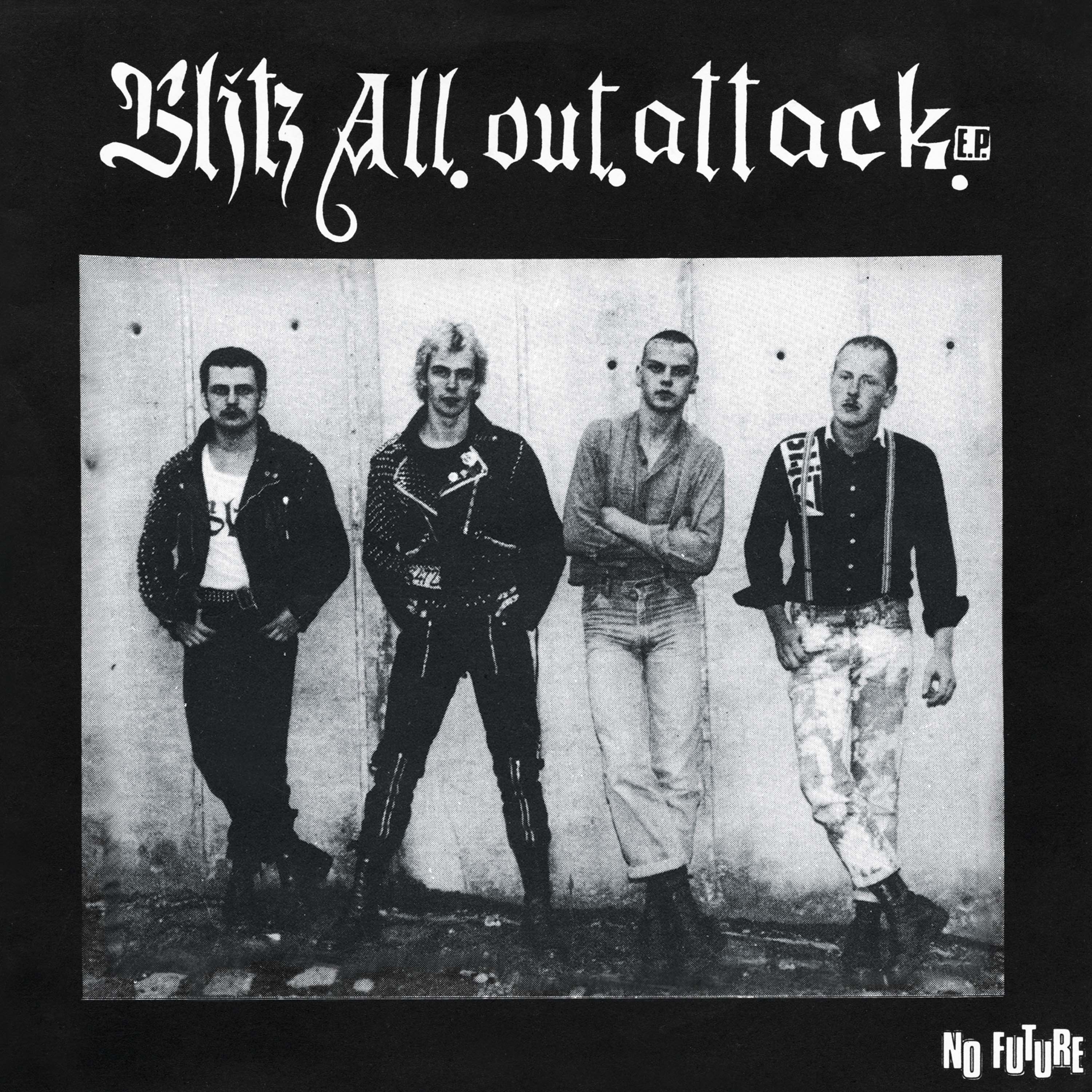 Blitz - All Out Attack (Purple 7" Vinyl) - Image 3