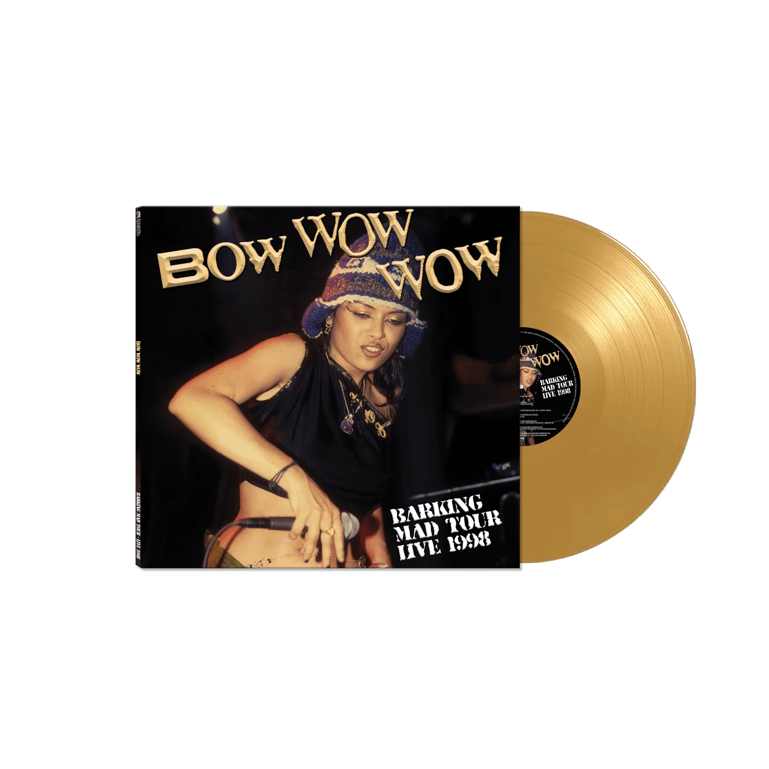 Bow Wow Wow - Barking Mad Tour - Live 1998 (Gold Vinyl LP)