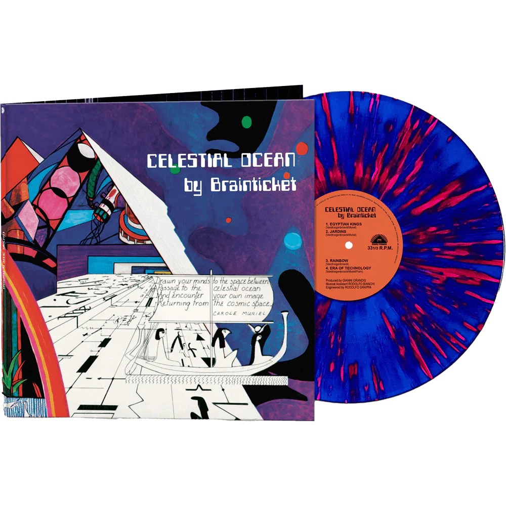 Brainticket - Celestial Ocean (Blue-Red Splatter Vinyl)