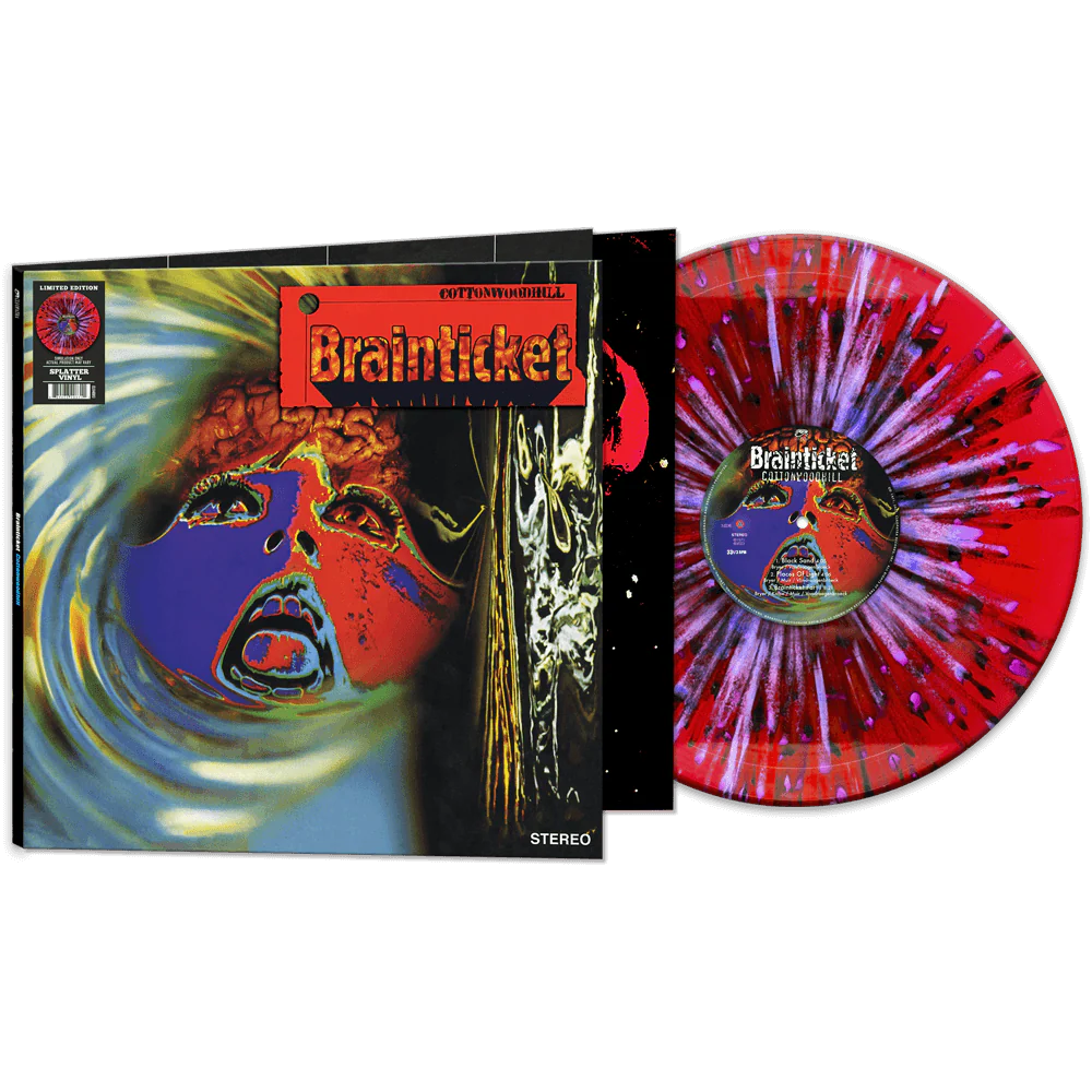 Brainticket - Cottonwoodhill (Red-Purple-Black Splatter Vinyl)