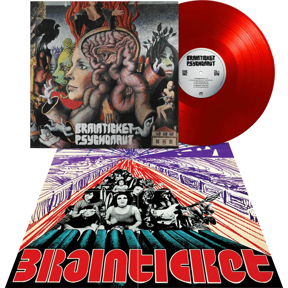Brainticket - Psychonaut (Red Vinyl + Poster)