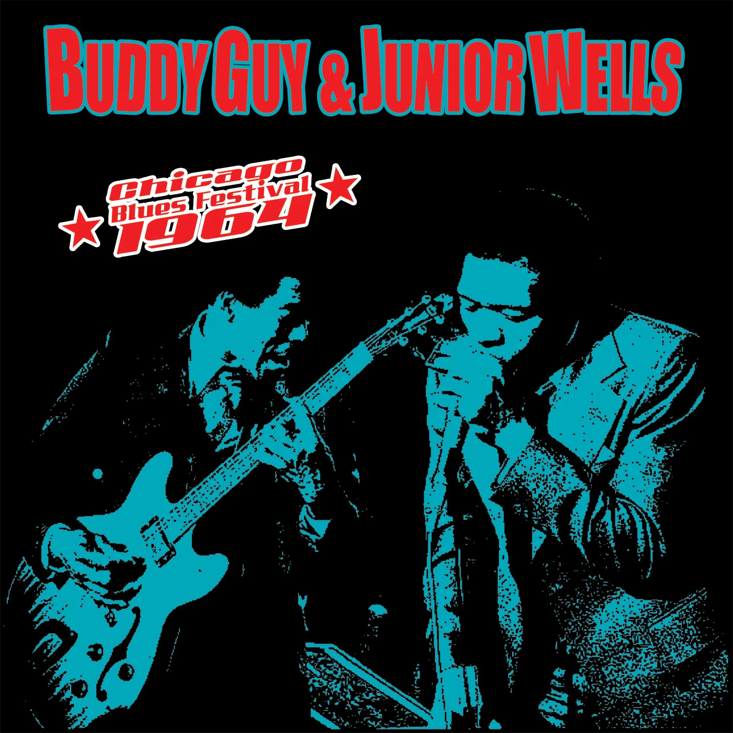 Buddy Guy & Junior Wells - Chicago Blues Festival 64' (LP)