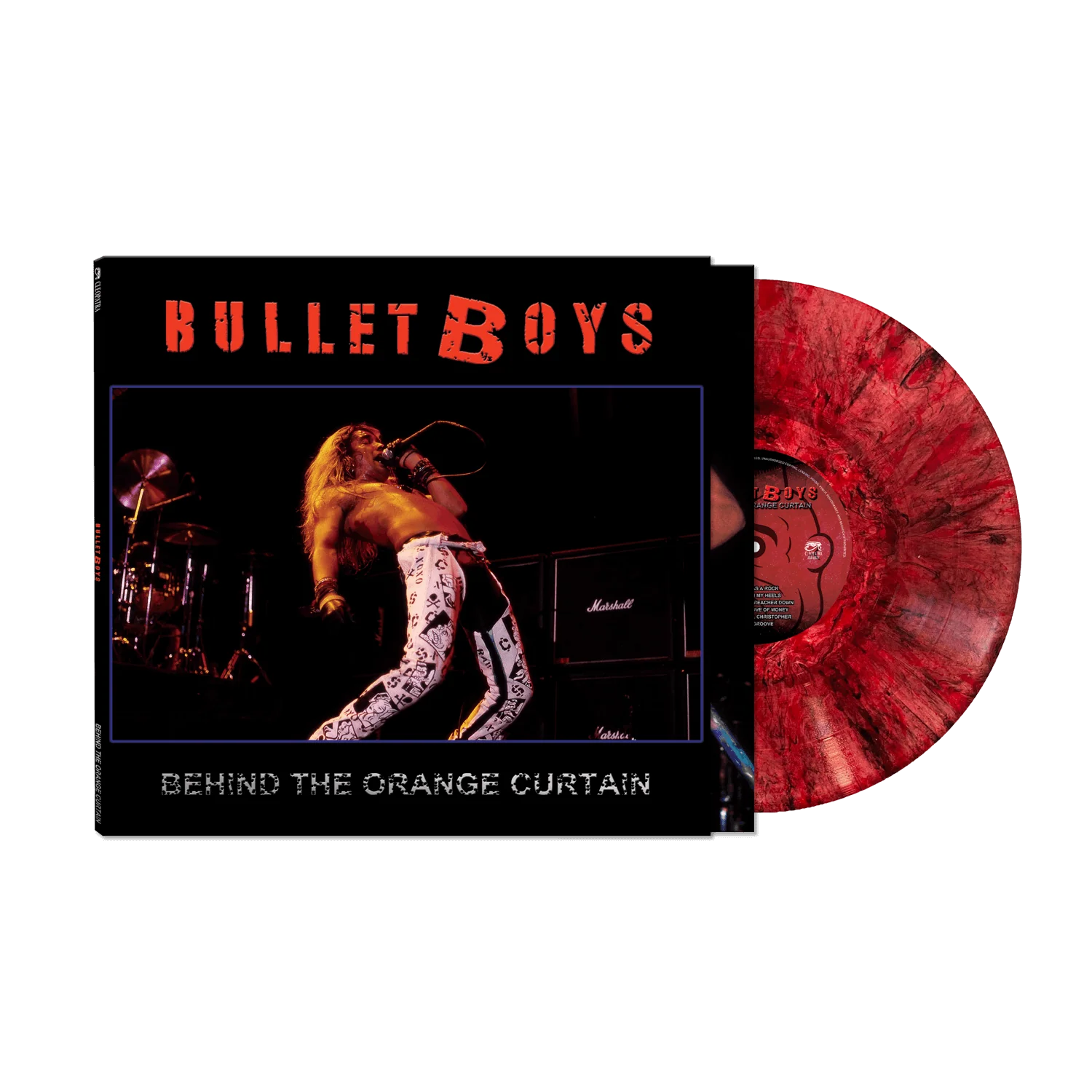 Bullet Boys - Behind The Orange Curtain (Red Marble Vinyl LP)