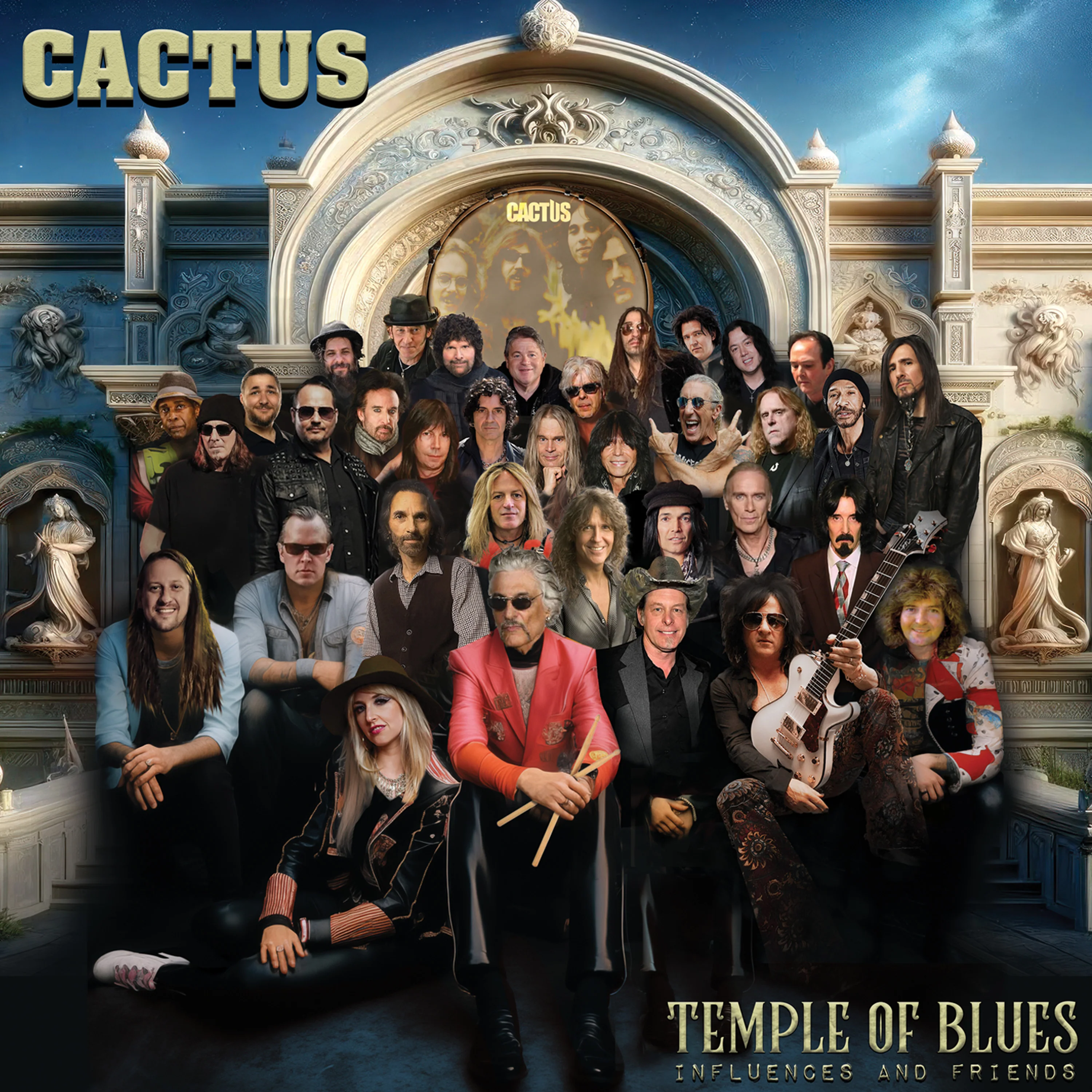 Cactus - Temple Of Blues (Double Red Marble Vinyl) - Image 7