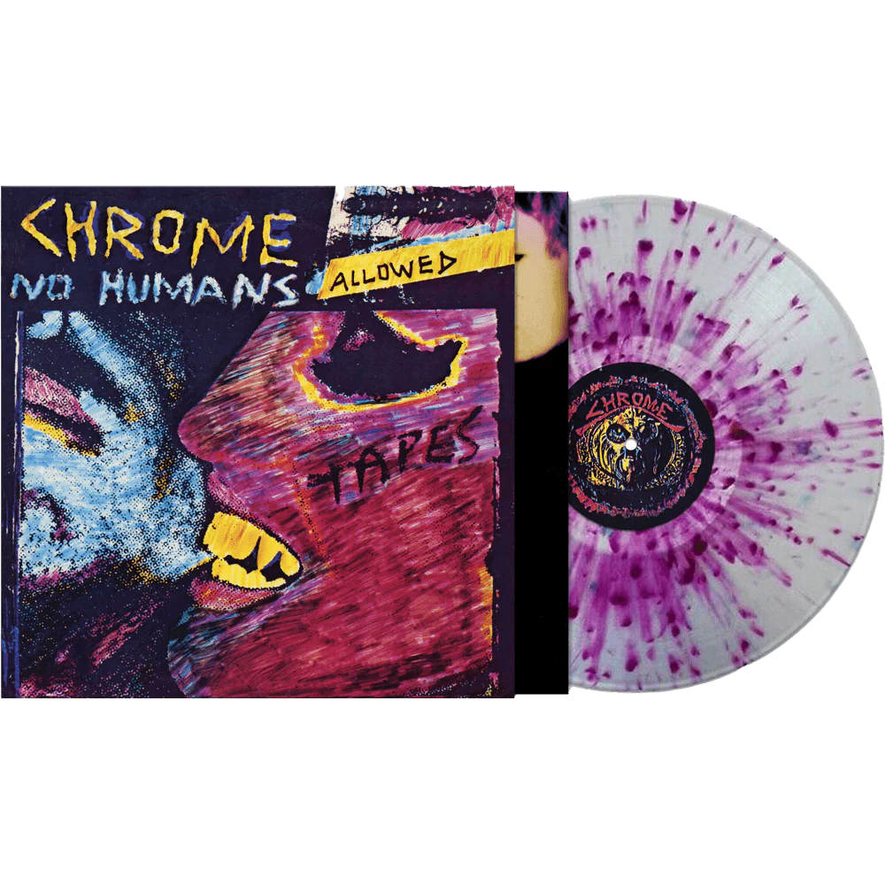 Chrome - No Humans Allowed (Purple-Clear Splatter Vinyl)