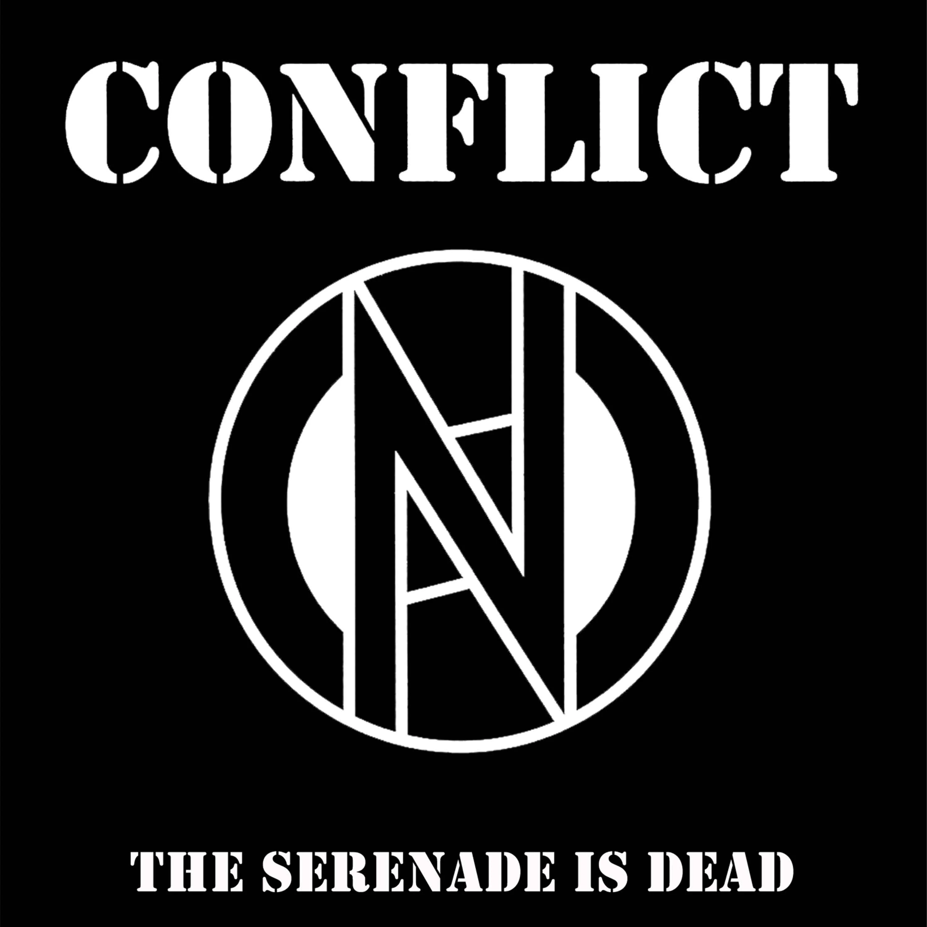 Conflict - The Serenade Is Dead (7" Black-White Split Color Vinyl) - Image 3