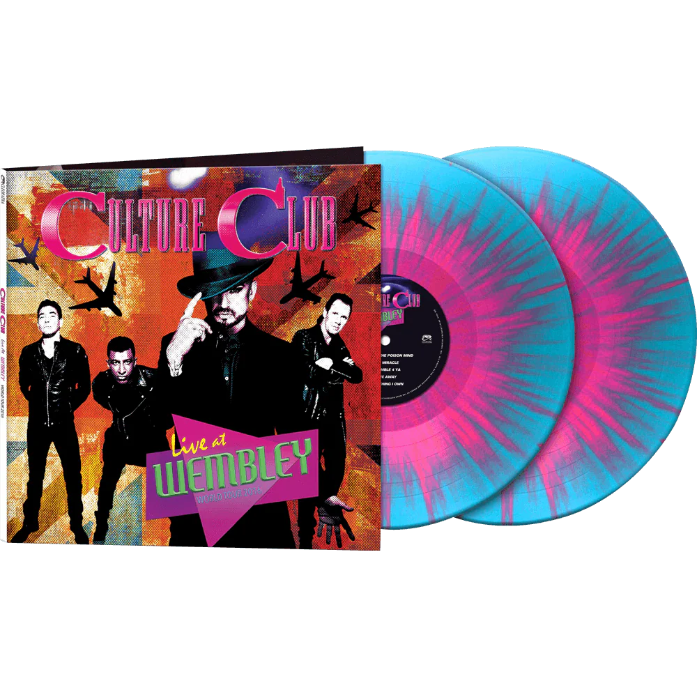Culture Club - Live at Wembley World Tour 2016 (Limited Edition Pink-Blue Splatter Double Vinyl)