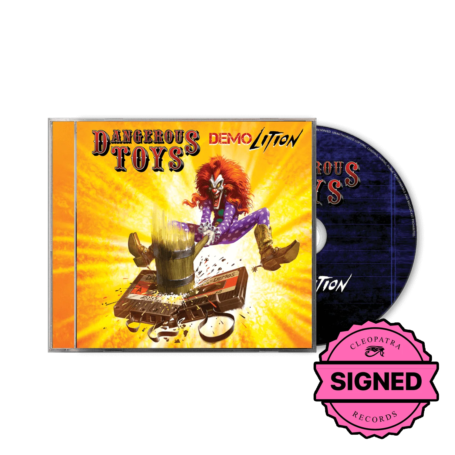 Dangerous Toys - Demolition (CD Signed by CBG, Jason McMaster)