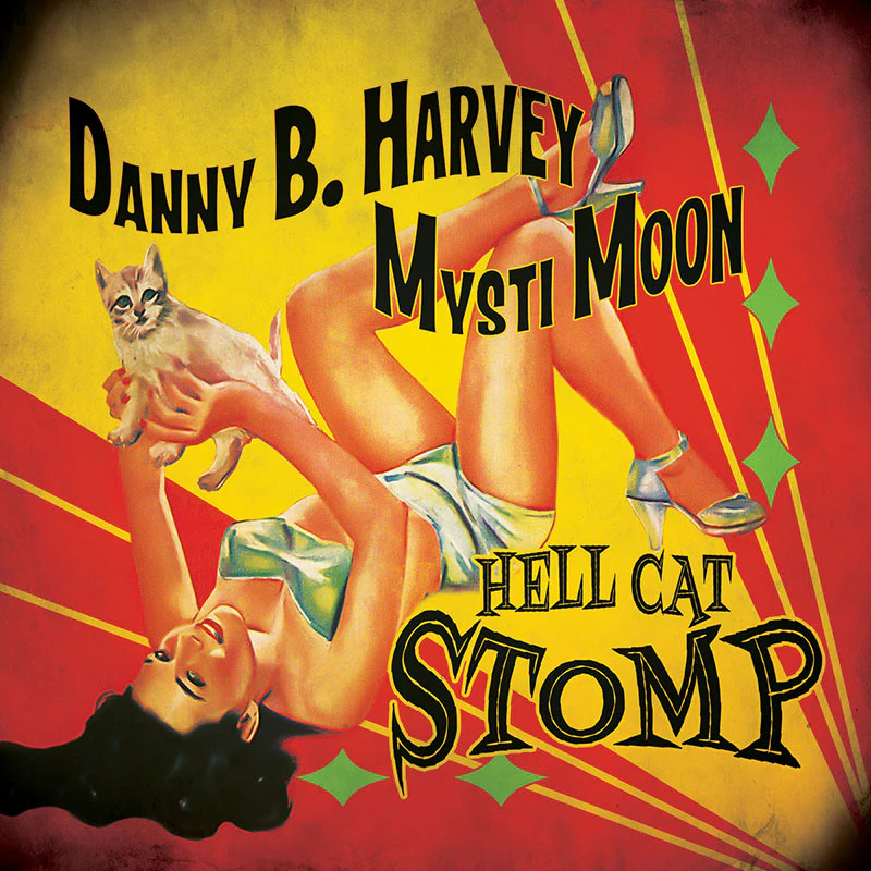 Danny B. Harvey & Mysti Moon - Hell Cat Stomp - (CD) Out Of Print RockaBilly