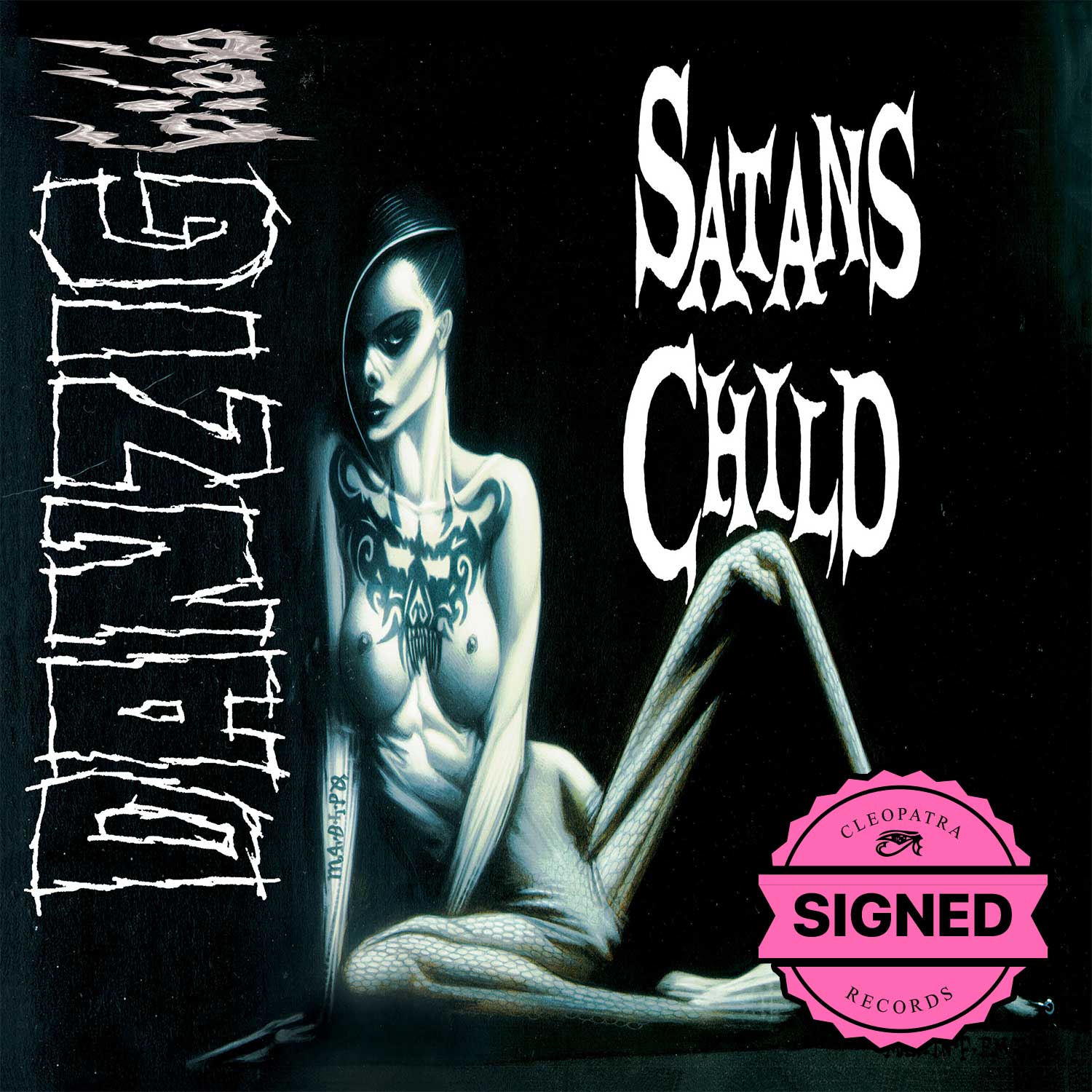 Danzig - 6:66 Satan's Child (Alternative Cover Jacket Only - Signed by Glenn Danzig)