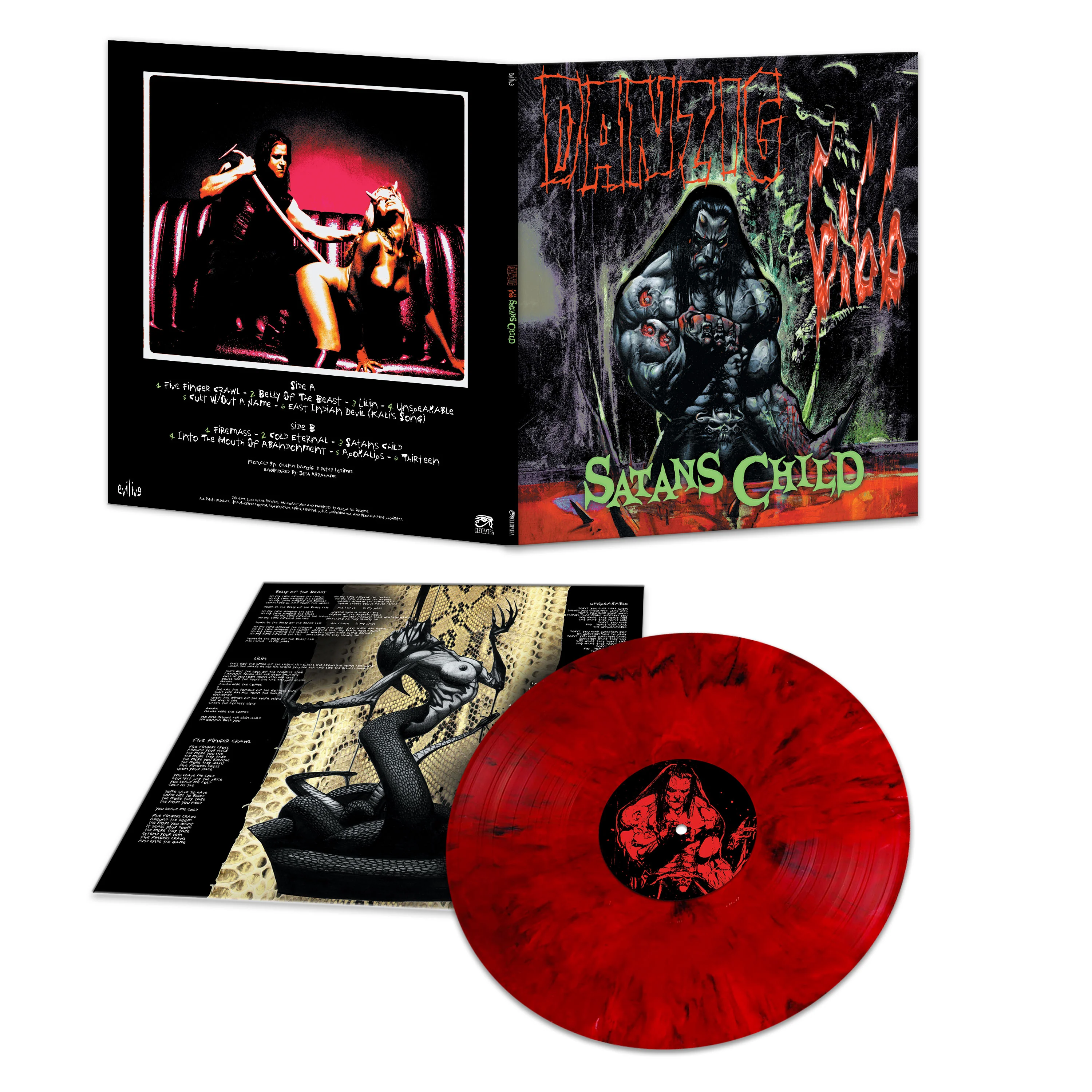 Danzig - 6:66 Satan's Child (Limited Edition Red Marble Vinyl - Signed by Glenn Danzig)