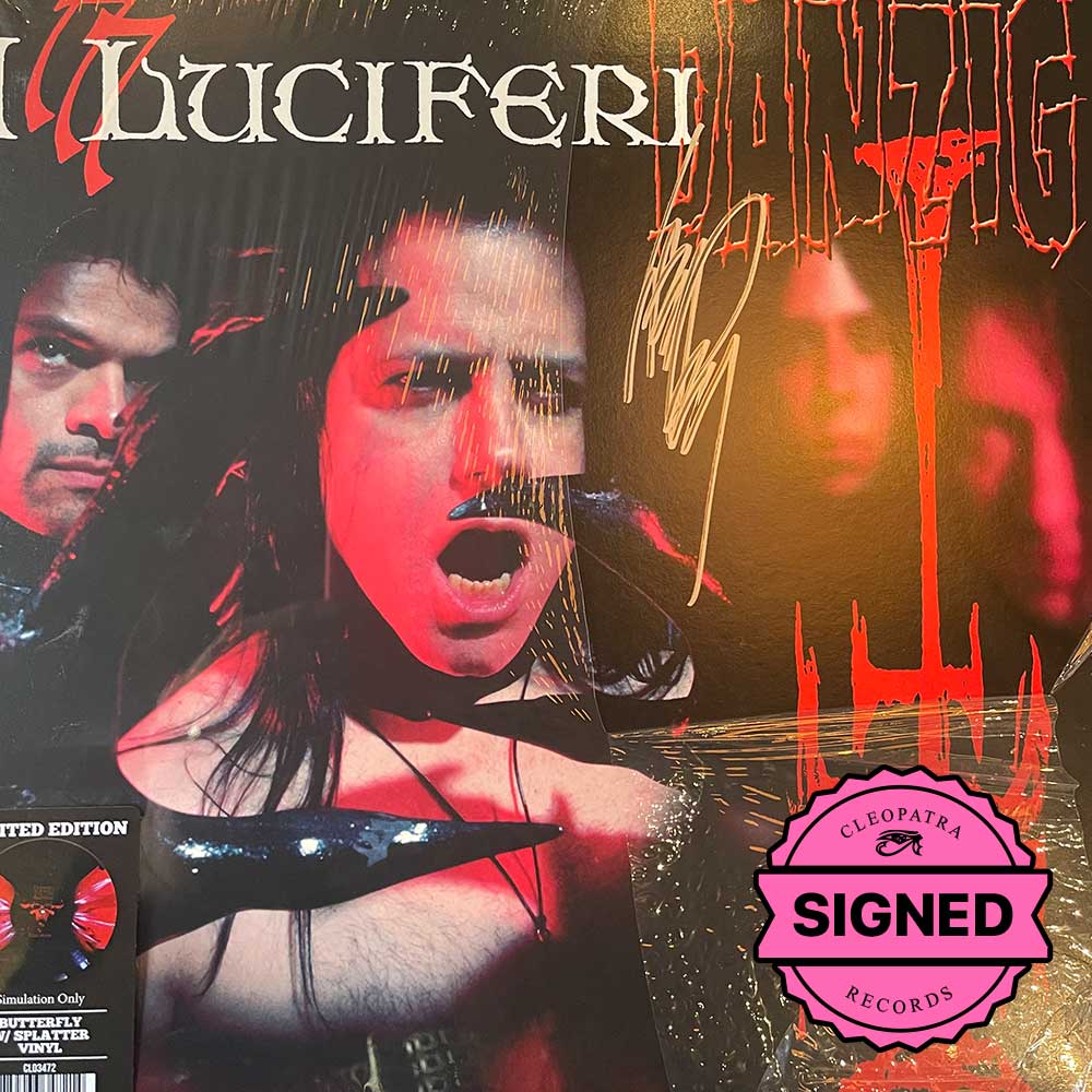 Danzig 777: I Luciferi (Red-Black Butterfly Burst Vinyl - Signed)