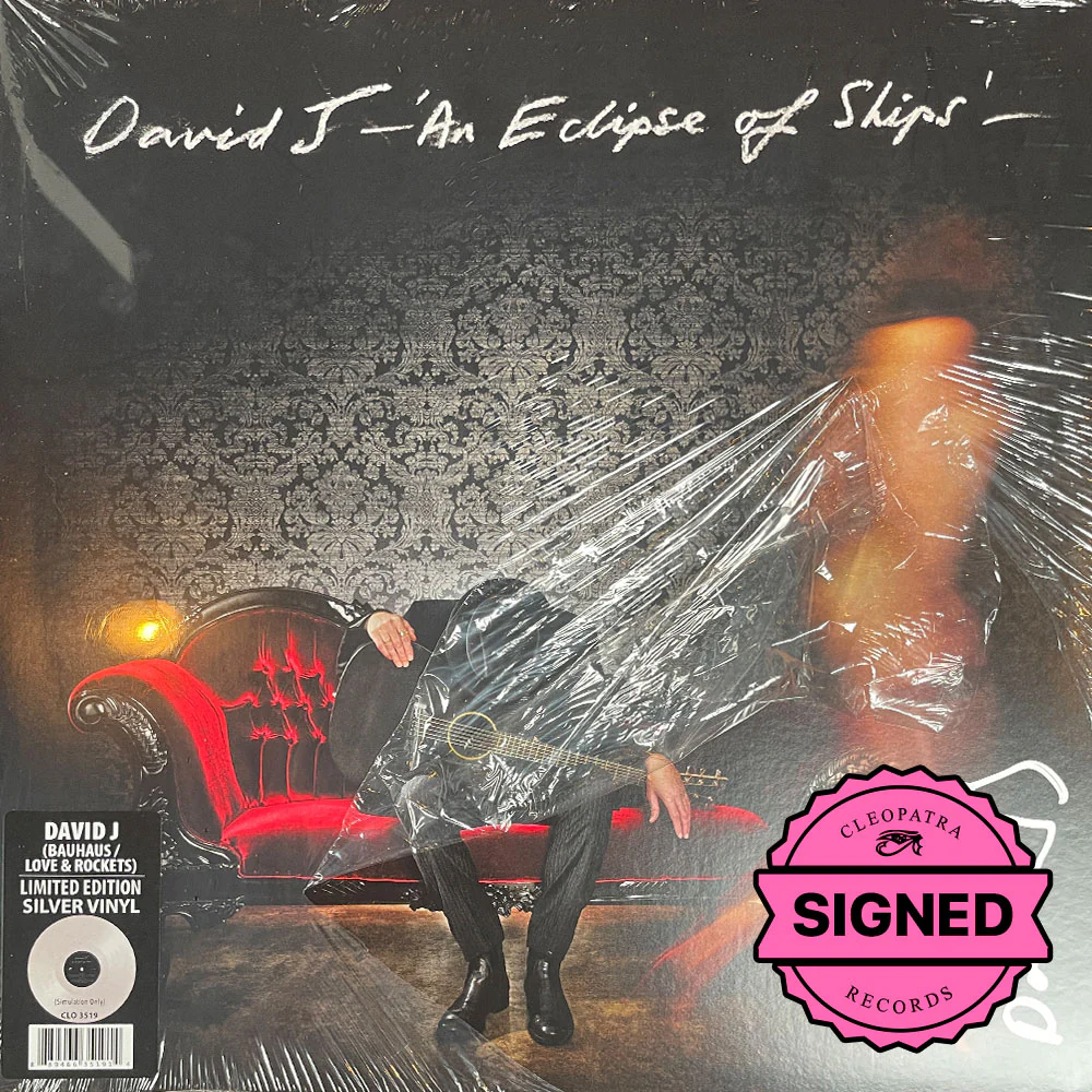 David J - An Eclipse of Ships (Silver Vinyl - Signed by David J)