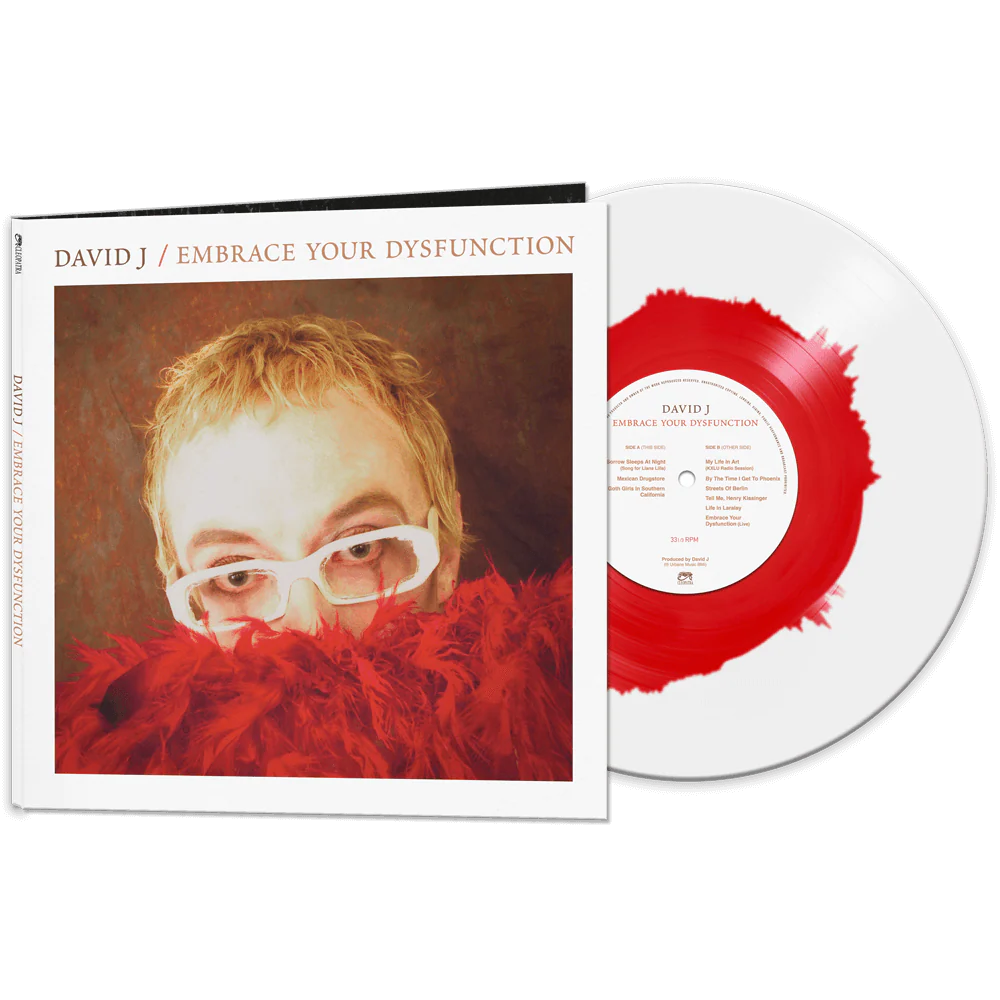David J - Embrace Your Dysfunction (Red-White Haze Vinyl)