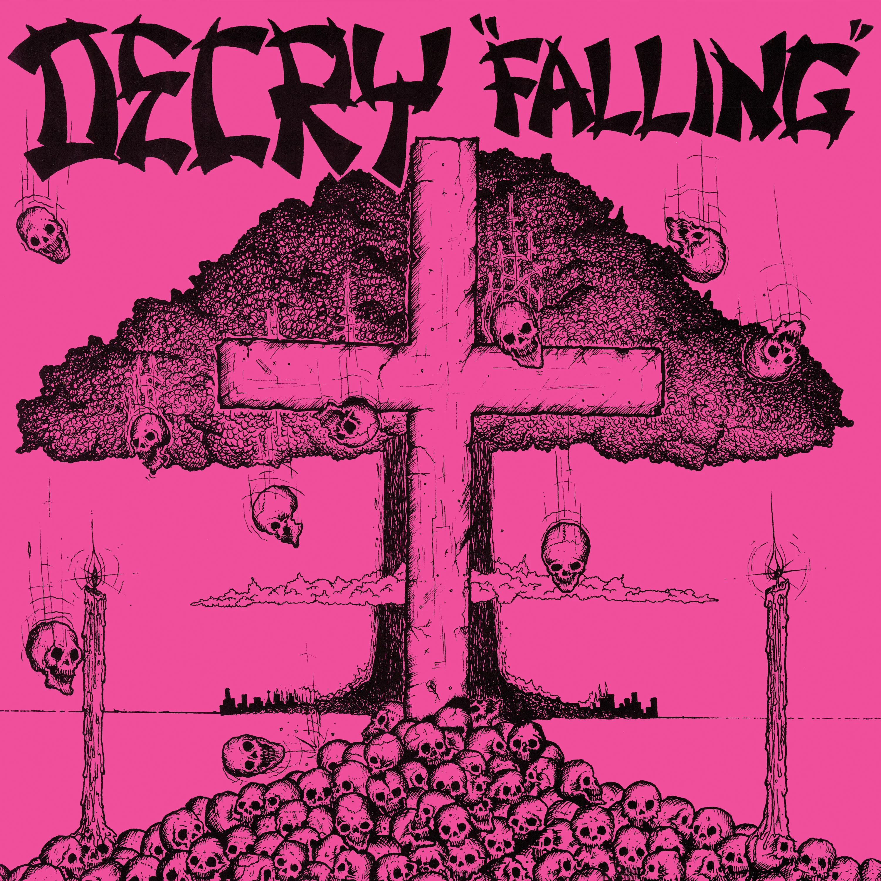 Decry - Falling (Pink Vinyl) - Image 3