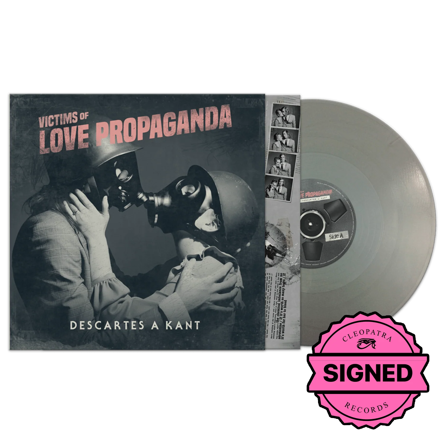 Descartes A Kant - Victims of Love Propaganda (Silver Vinyl LP - Signed by Band)