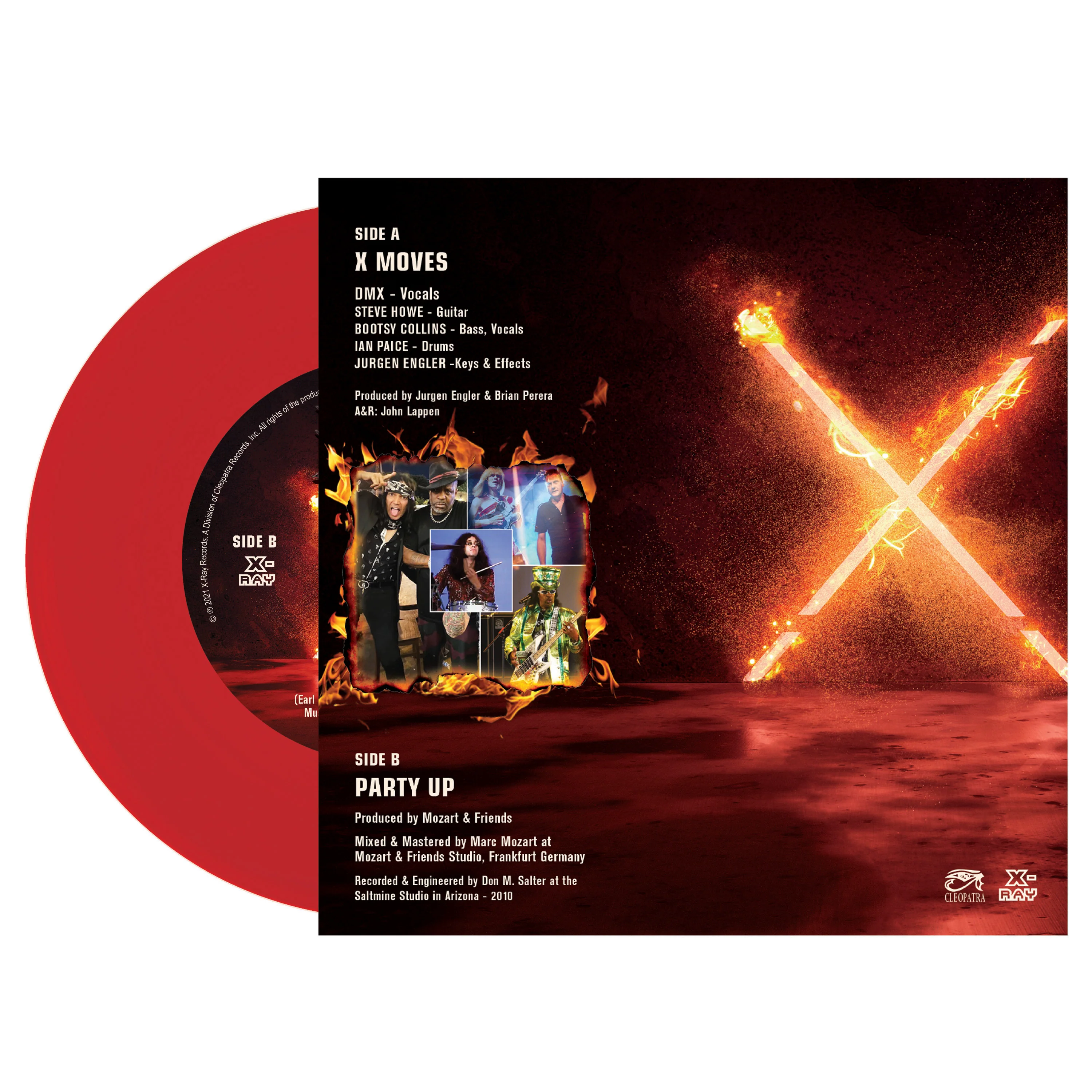 DMX (feat. Bootsy Collins, Steve Howe & Ian Paice) - X Moves (Limited Edition 7" Vinyl) - Image 4