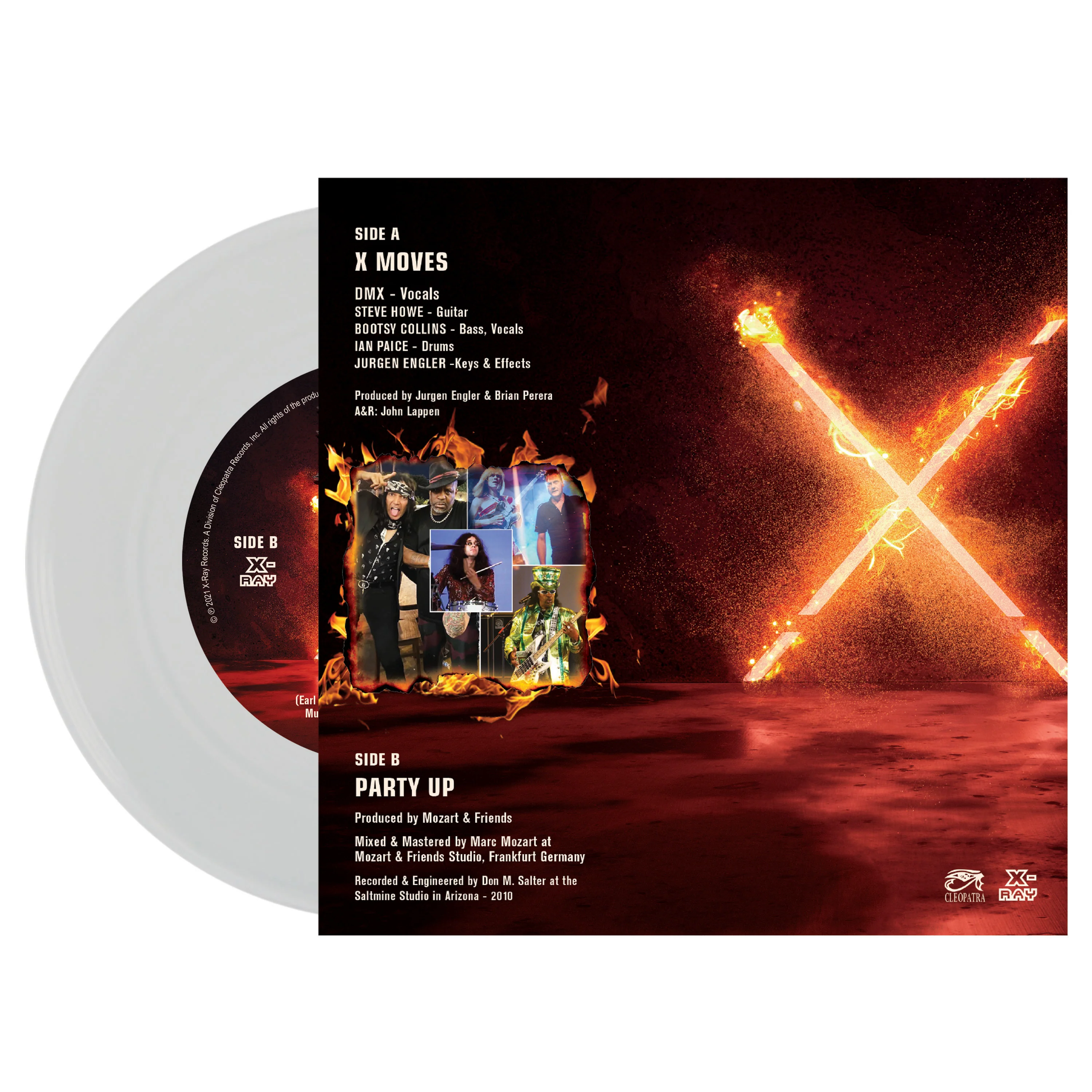 DMX (feat. Bootsy Collins, Steve Howe & Ian Paice) - X Moves (Limited Edition 7" Vinyl) - Image 5