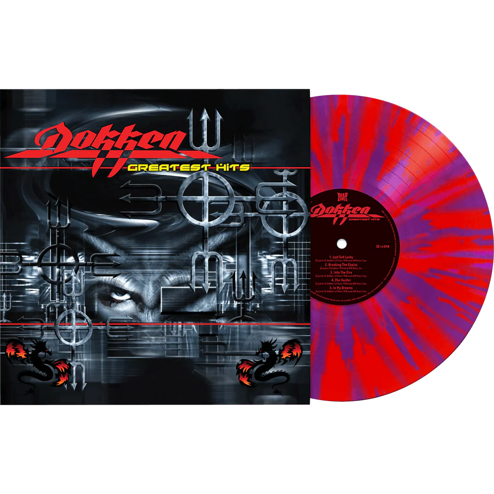 Dokken - Greatest Hits (Red-Purple Splatter Vinyl)