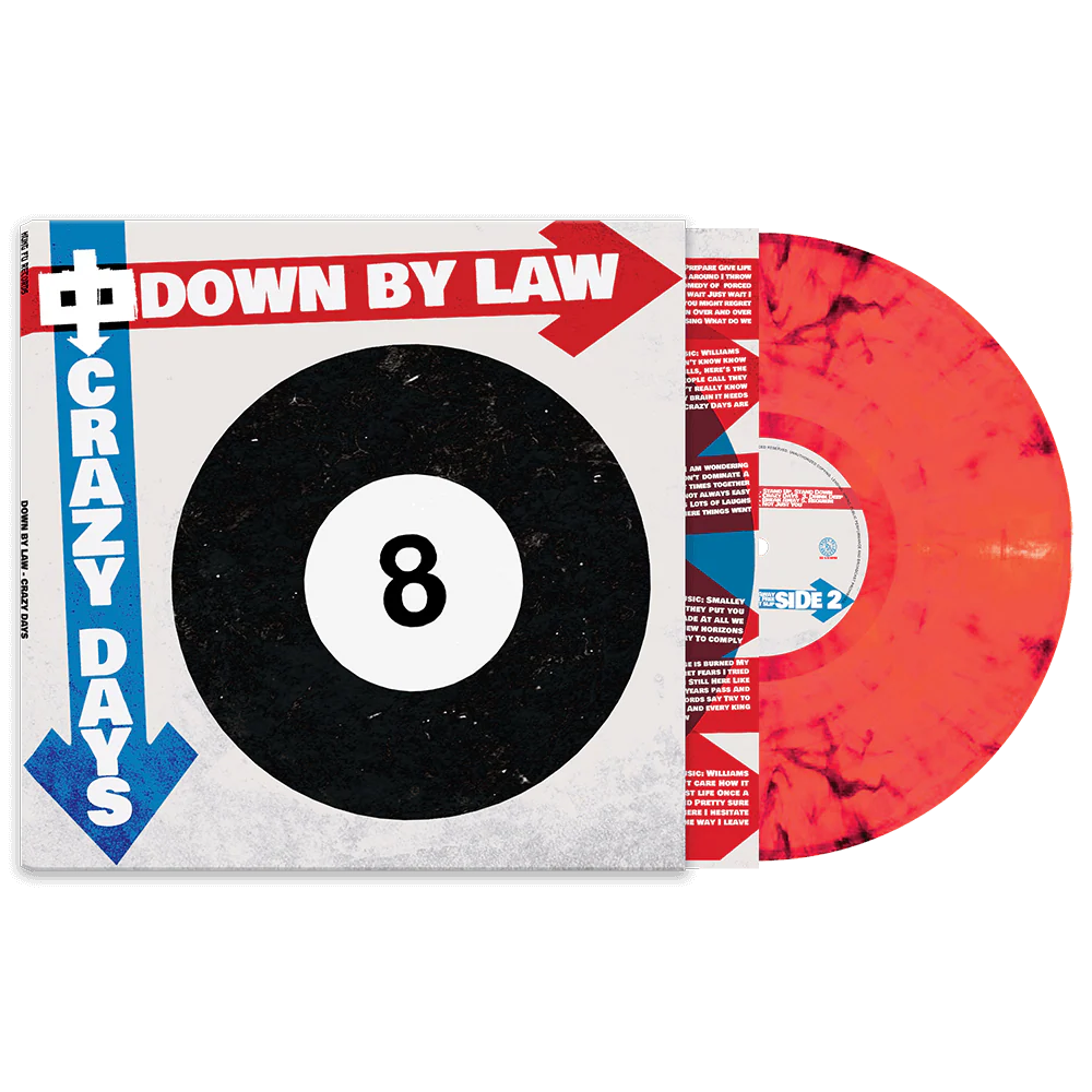 Down By Law - Crazy Days (Red Marble Vinyl)