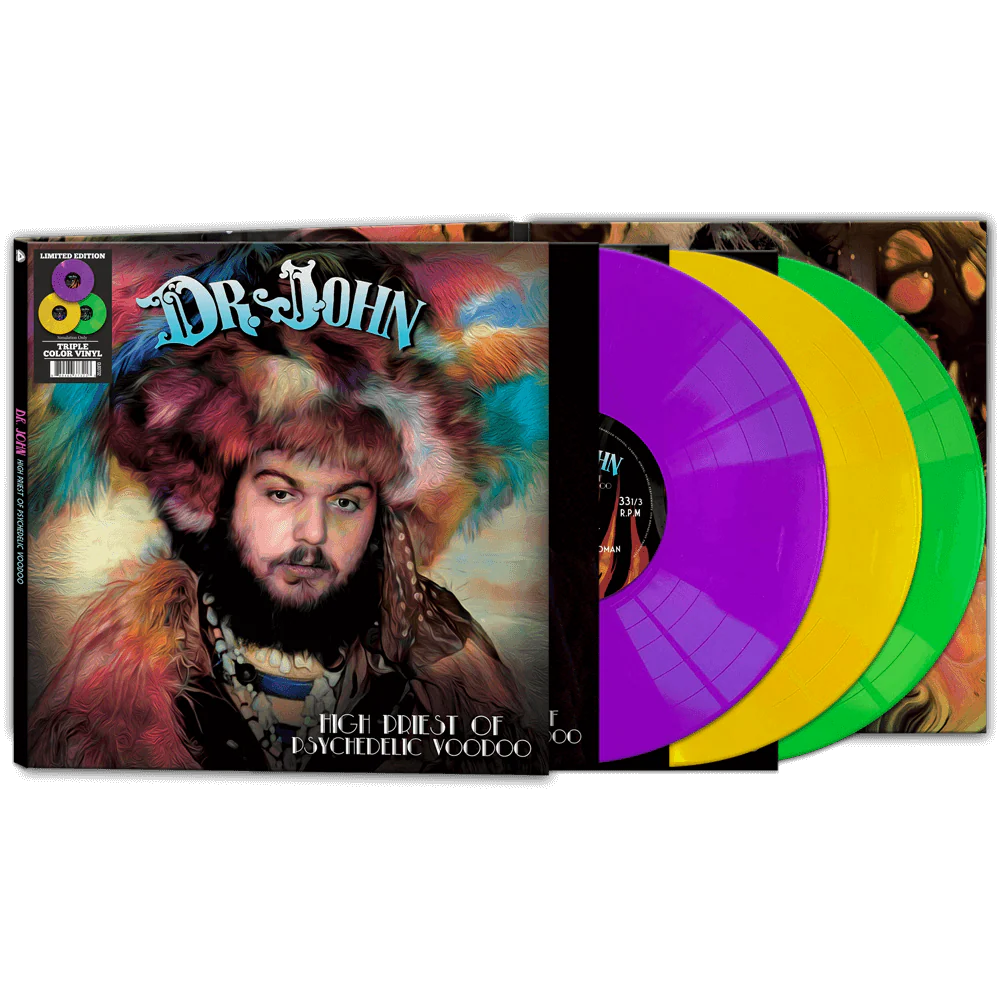 Dr. John - High Priest of Psychedelic Voodoo (Purple-Yellow-Green 3 Vinyl)