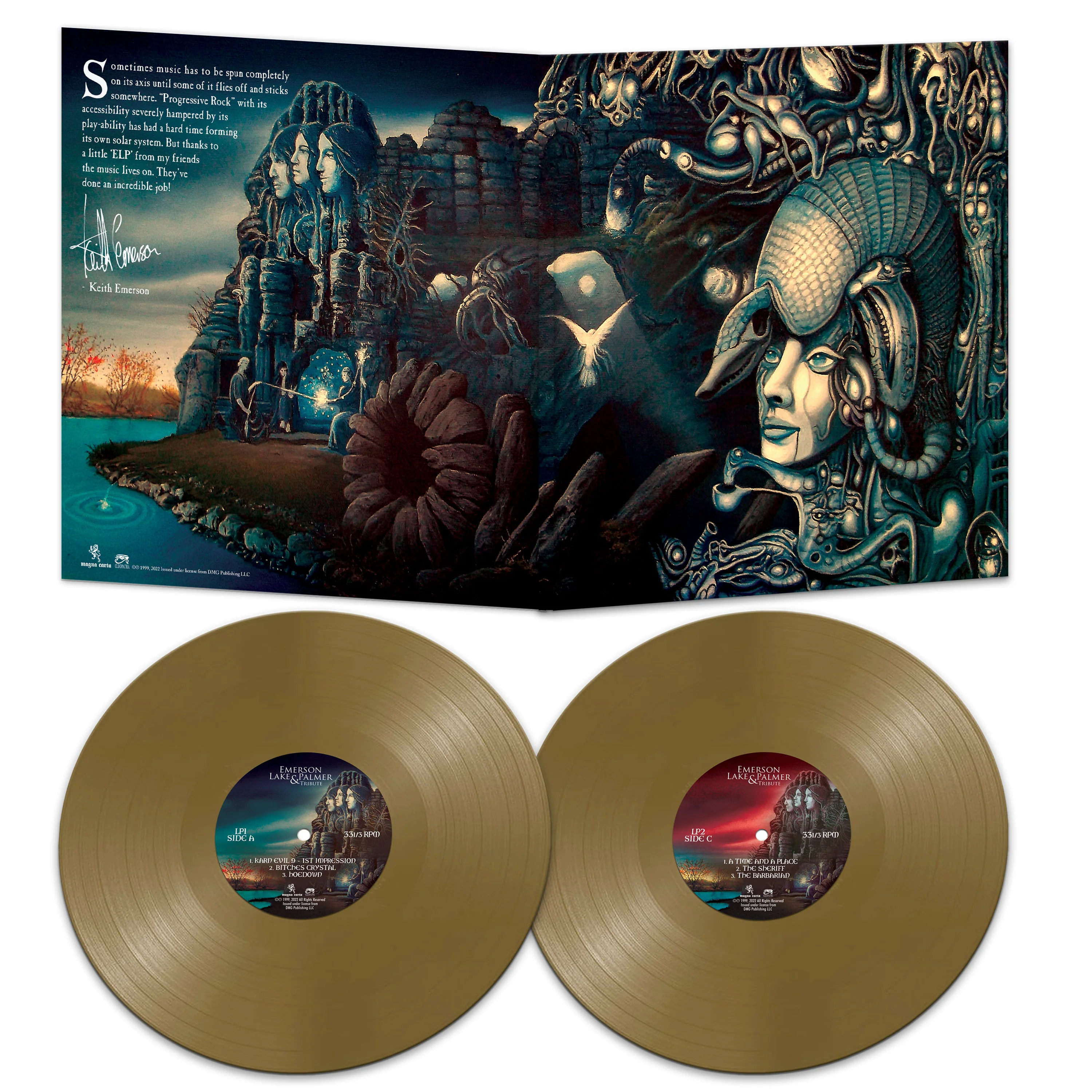 Emerson, Lake & Palmer Tribute (Gold Double Vinyl) - Image 2