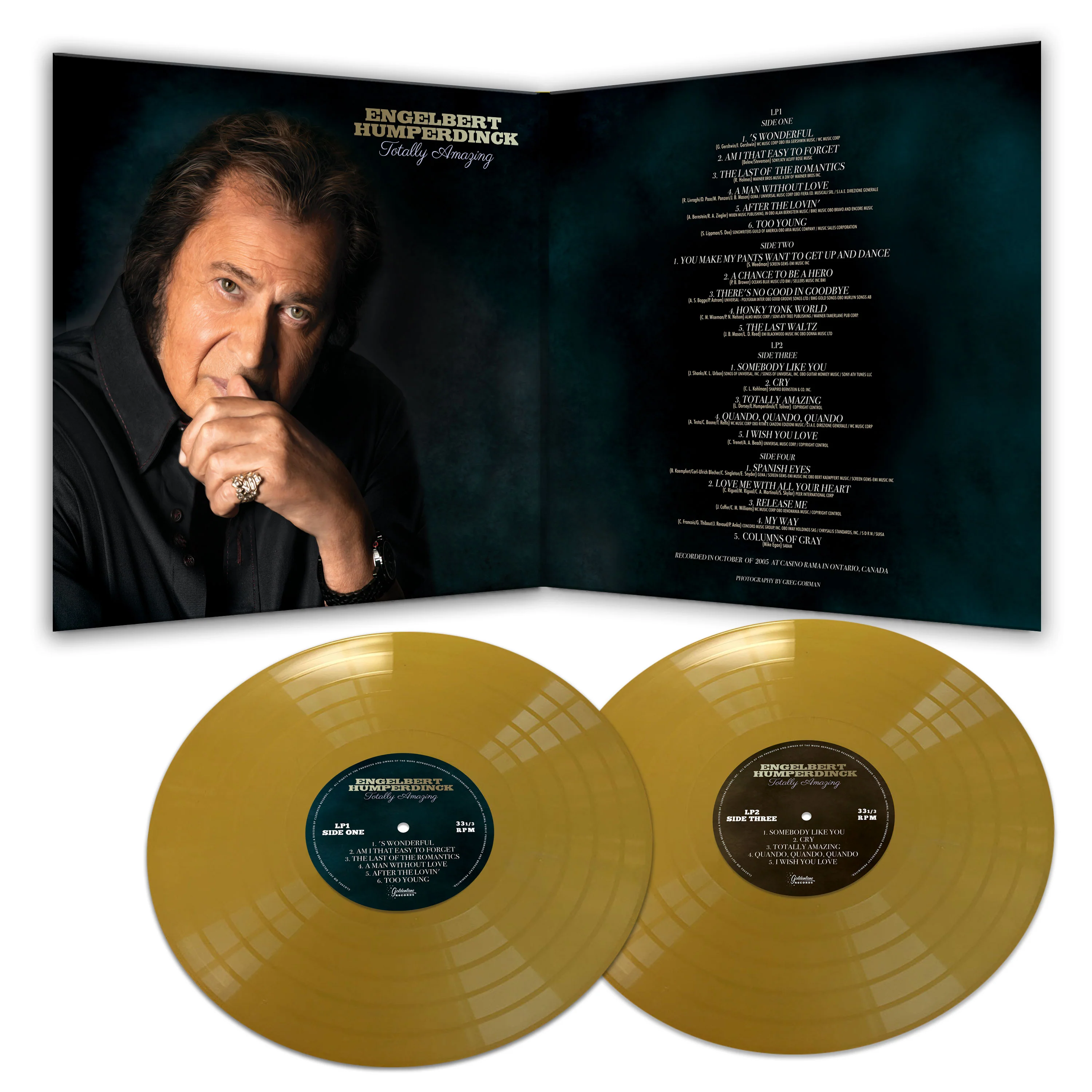 Engelbert Humperdinck - Totally Amazing (Limited Edition Gold Vinyl) - Image 3