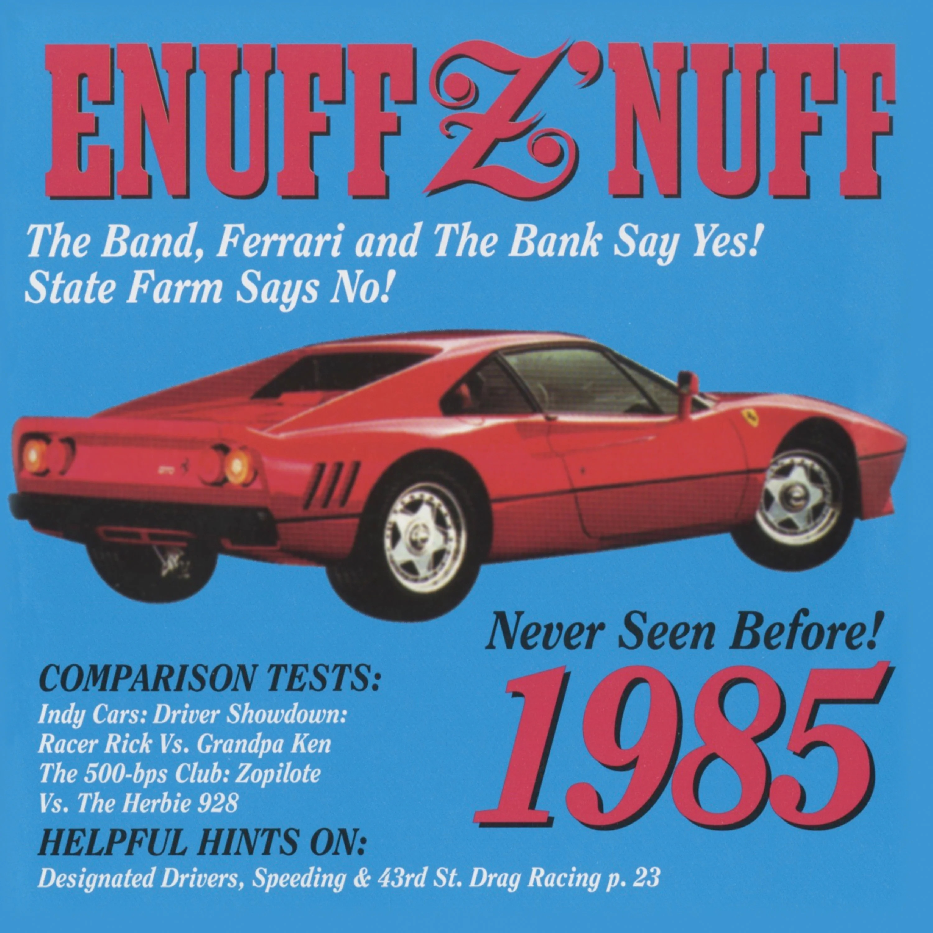 Enuff Z'Nuff - 1985 (Limited Edition Blue & Red Starburst Vinyl) - Image 4