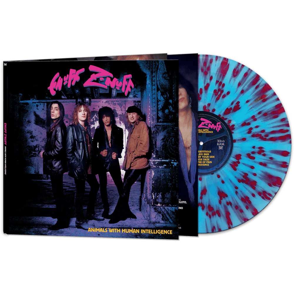 Enuff Z'nuff - Animals with Human Intelligence (Red-Blue Splatter Vinyl)