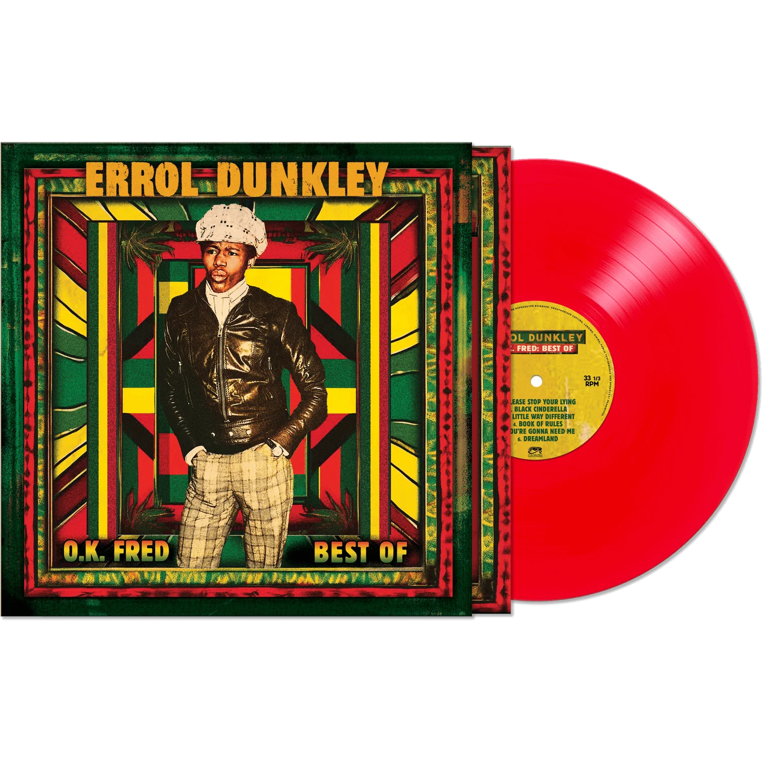 Errol Dunkley - OK Fred - Best Of (Red Vinyl)