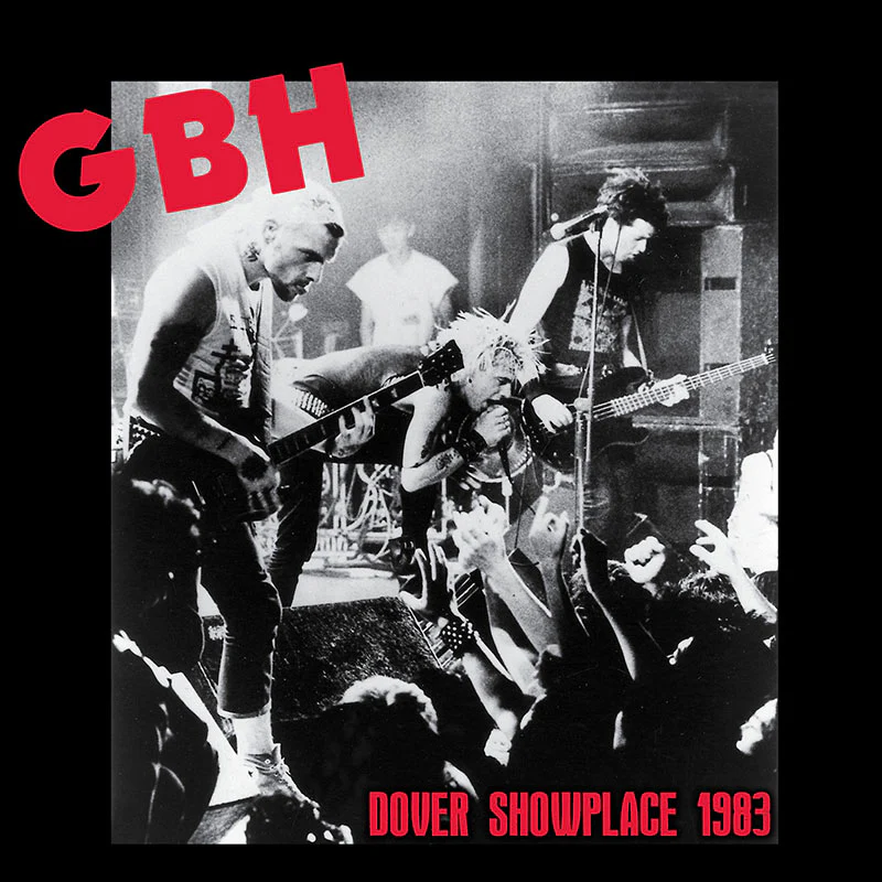 G.B.H. - Dover Showplace 1983 (LTD Colored Red-Blk Splatter LP)