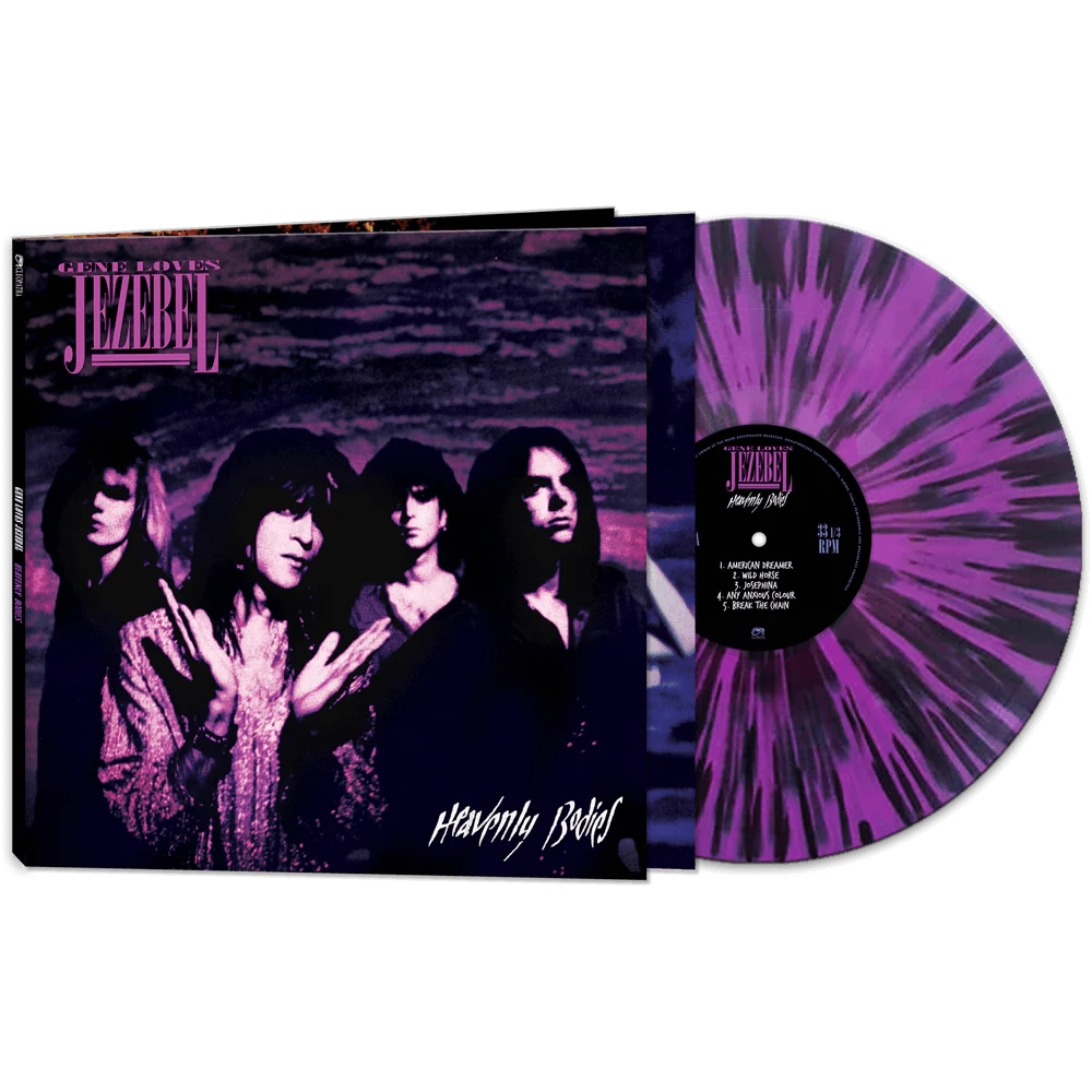 Gene Loves Jezebel - Heavenly Bodies (Purple-Black Splatter Gatefold Vinyl)