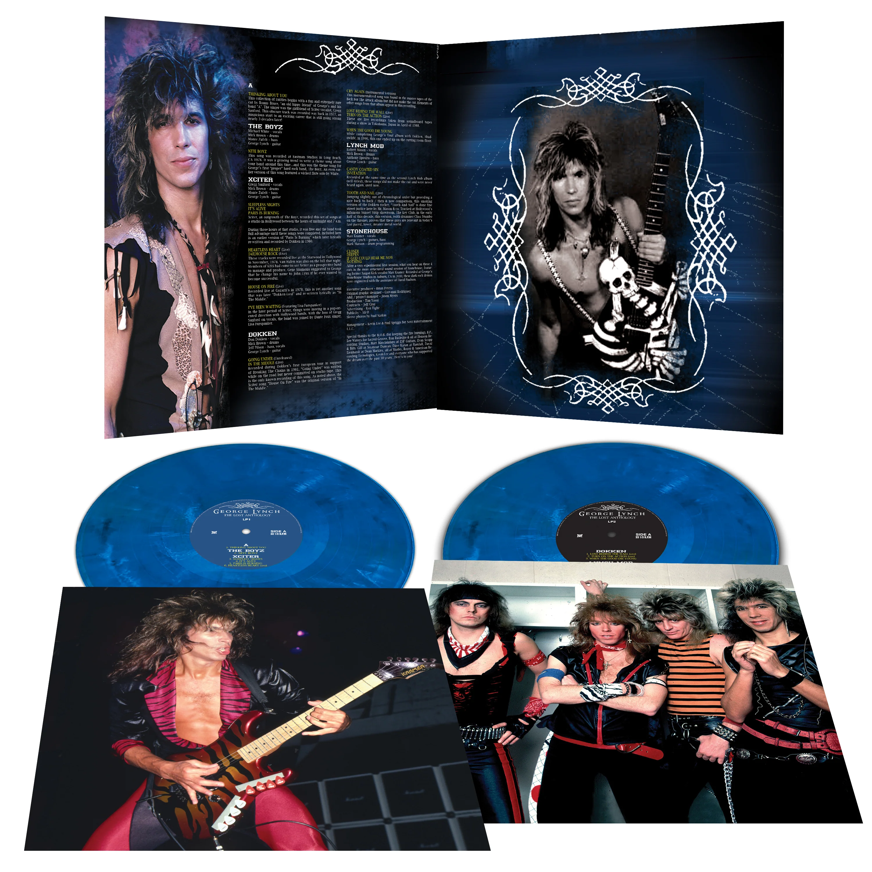 George Lynch - The Lost Anthology (Blue Marble Double Vinyl)
