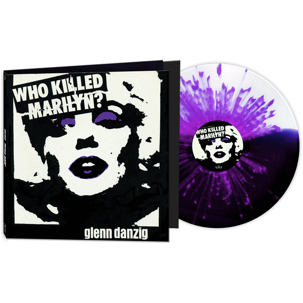 Glenn Danzig - Who Killed Marilyn? (2 Strip Black & White - Purple Splatter Vinyl)