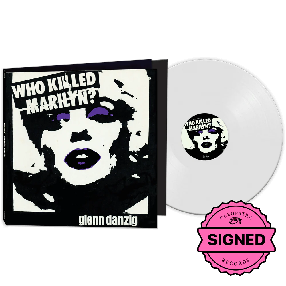 Glenn Danzig - Who Killed Marilyn? (White Vinyl LP - Signed by Glenn Danzig)