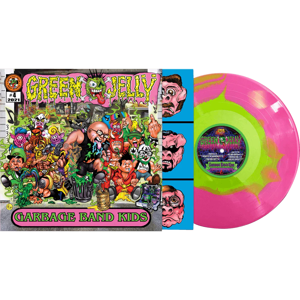 Green Jelly - Garbage Band Kids (Pink-Green Haze Vinyl)
