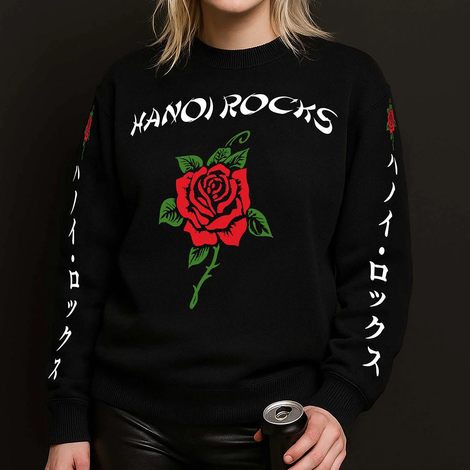 Hanoi Rocks (Cashmere Blend Knit Sweater)