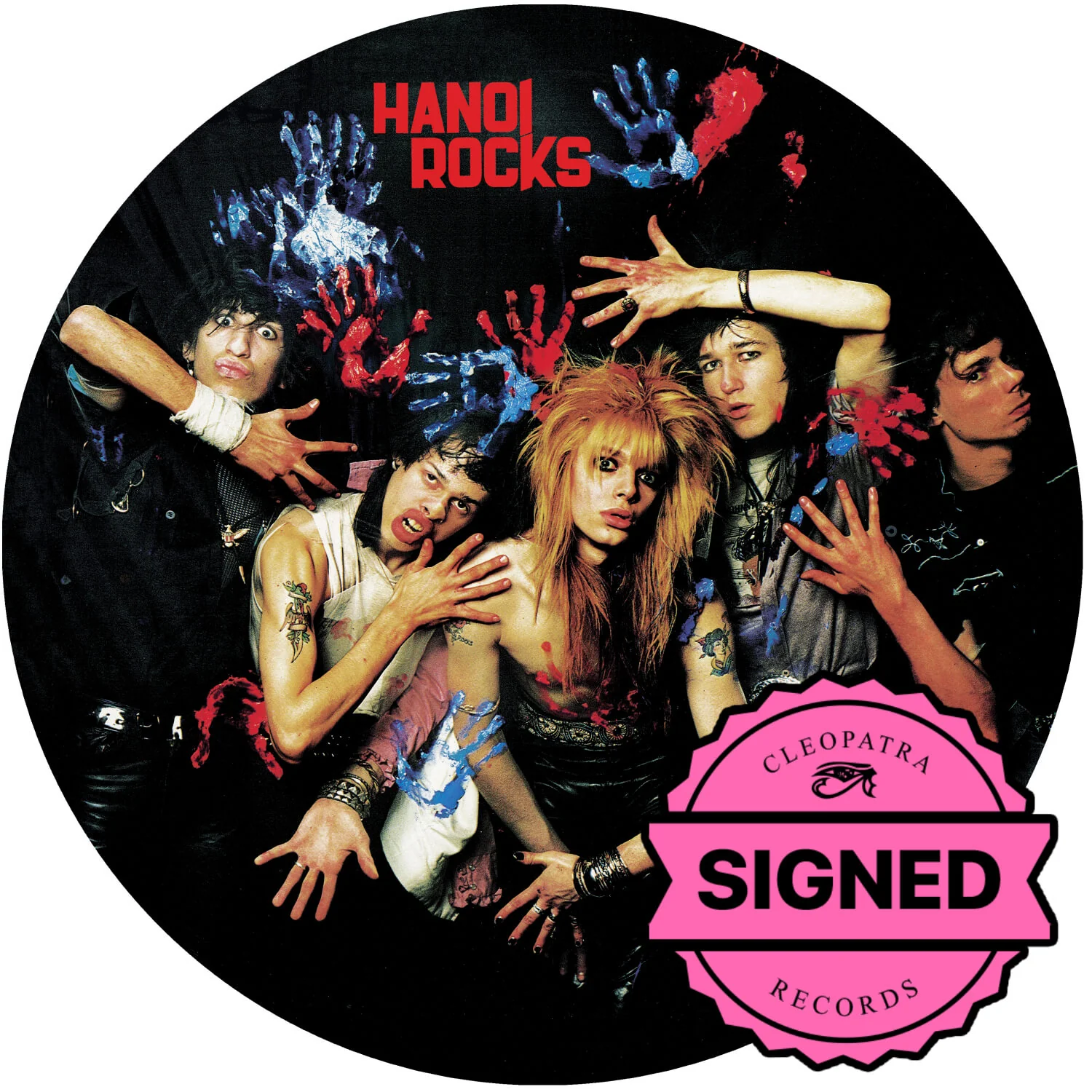 Hanoi Rocks - Oriental Beat (Limited Edition Picture Disc Vinyl Signed by Michael Monroe)